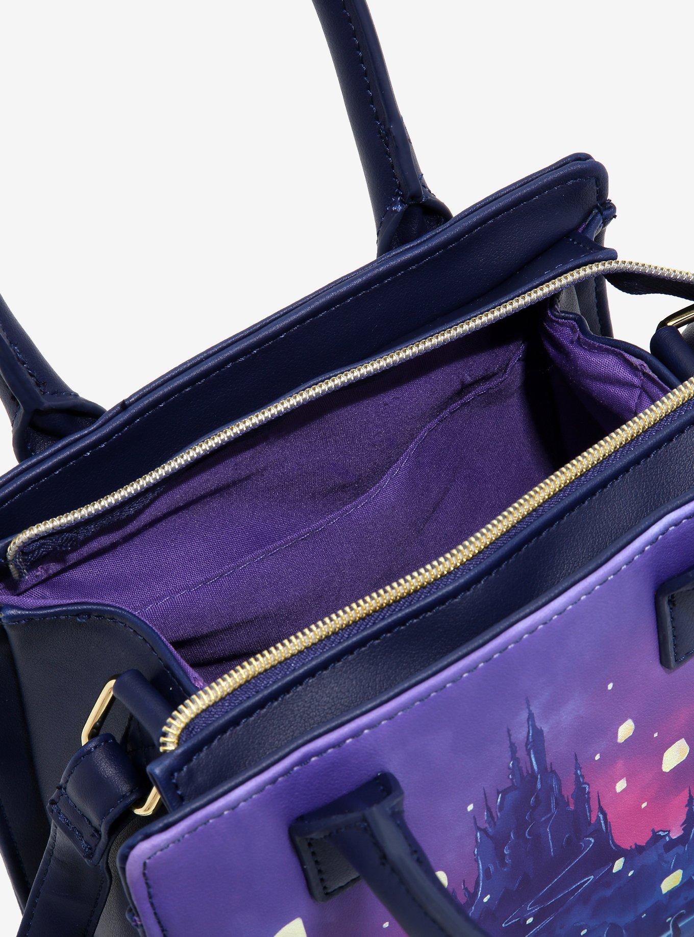 Loungefly Disney Tangled Lanterns Satchel Bag, , alternate