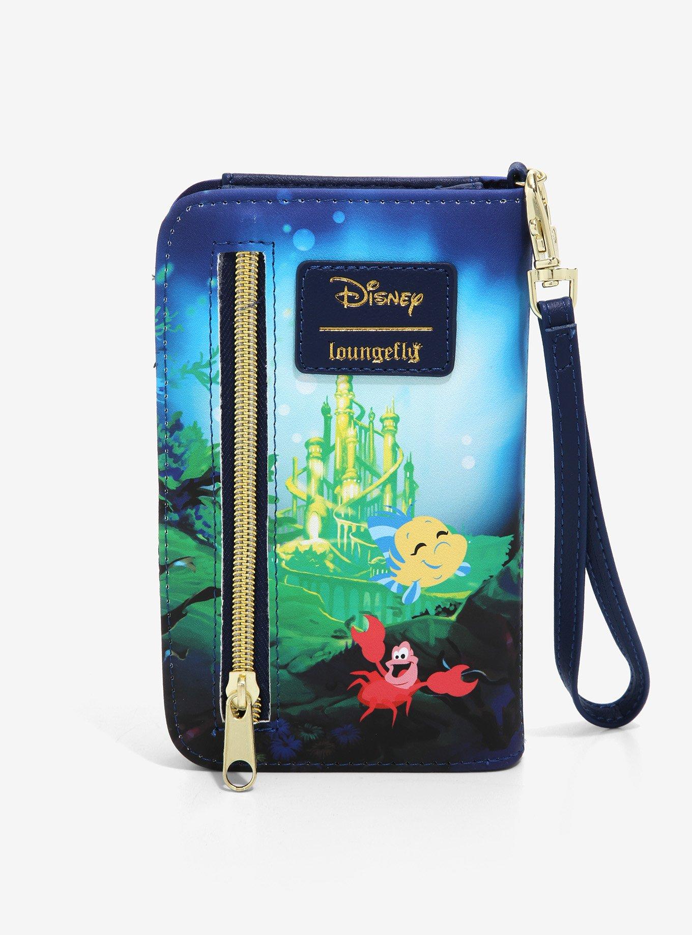 Loungefly Disney The Little Mermaid Silhouette Tech Wallet, , alternate