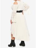 Ivory & Lace Cold Shoulder Hi-Low Dress Plus Size, IVORY, alternate