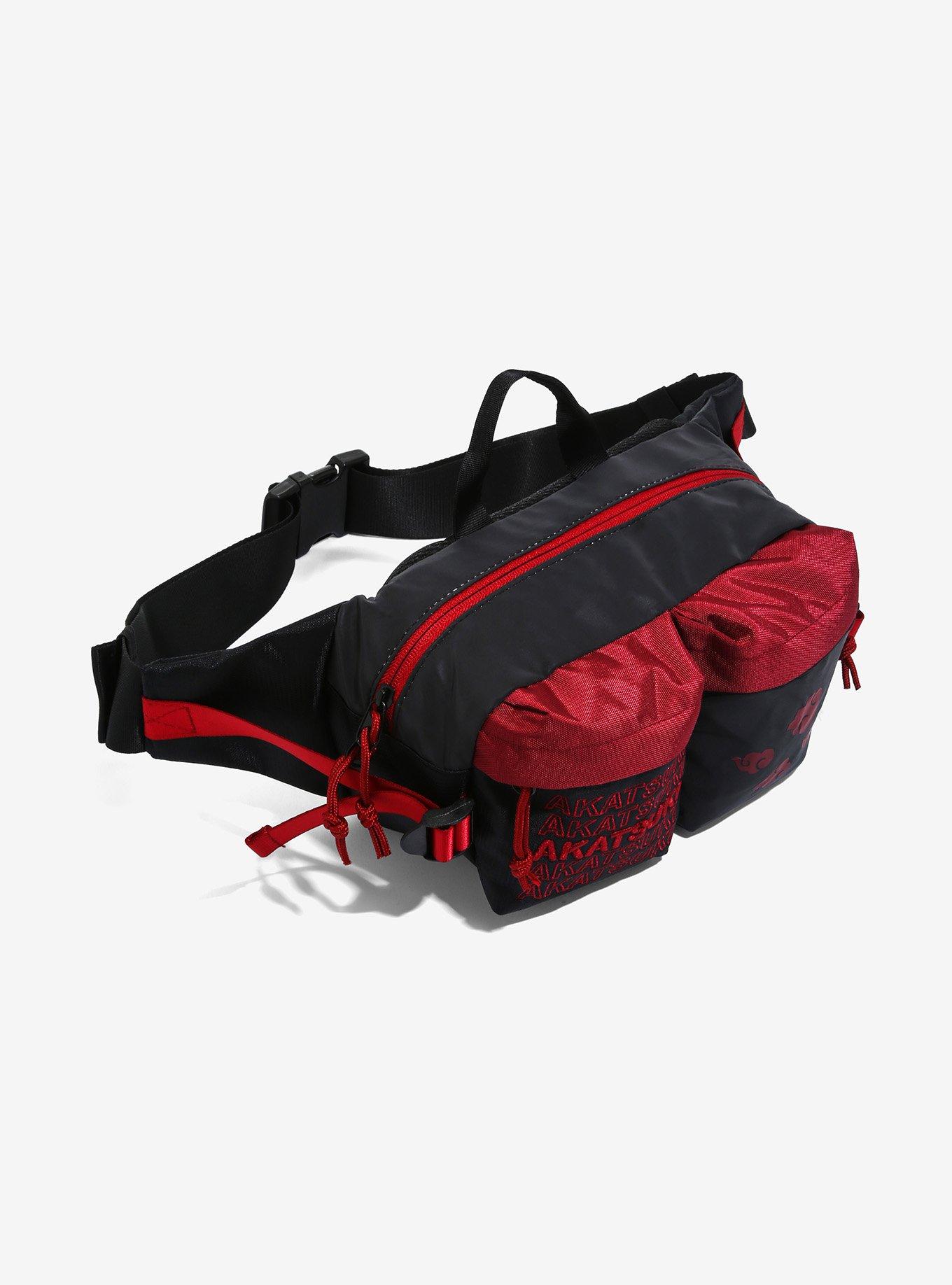 Naruto Akatsuki Fanny Pack - BoxLunch Exclusive, , alternate