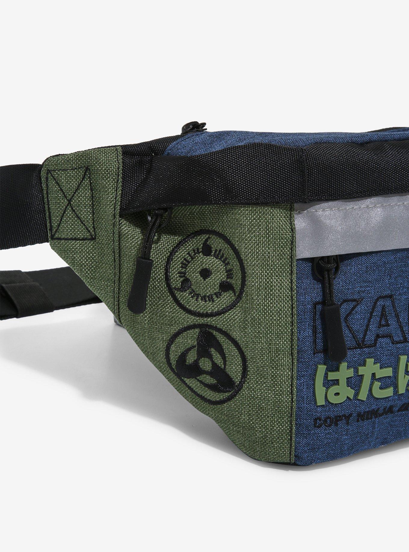 Naruto Shippuden Kakashi Tri-Color Fanny Pack - BoxLunch Exclusive, , alternate