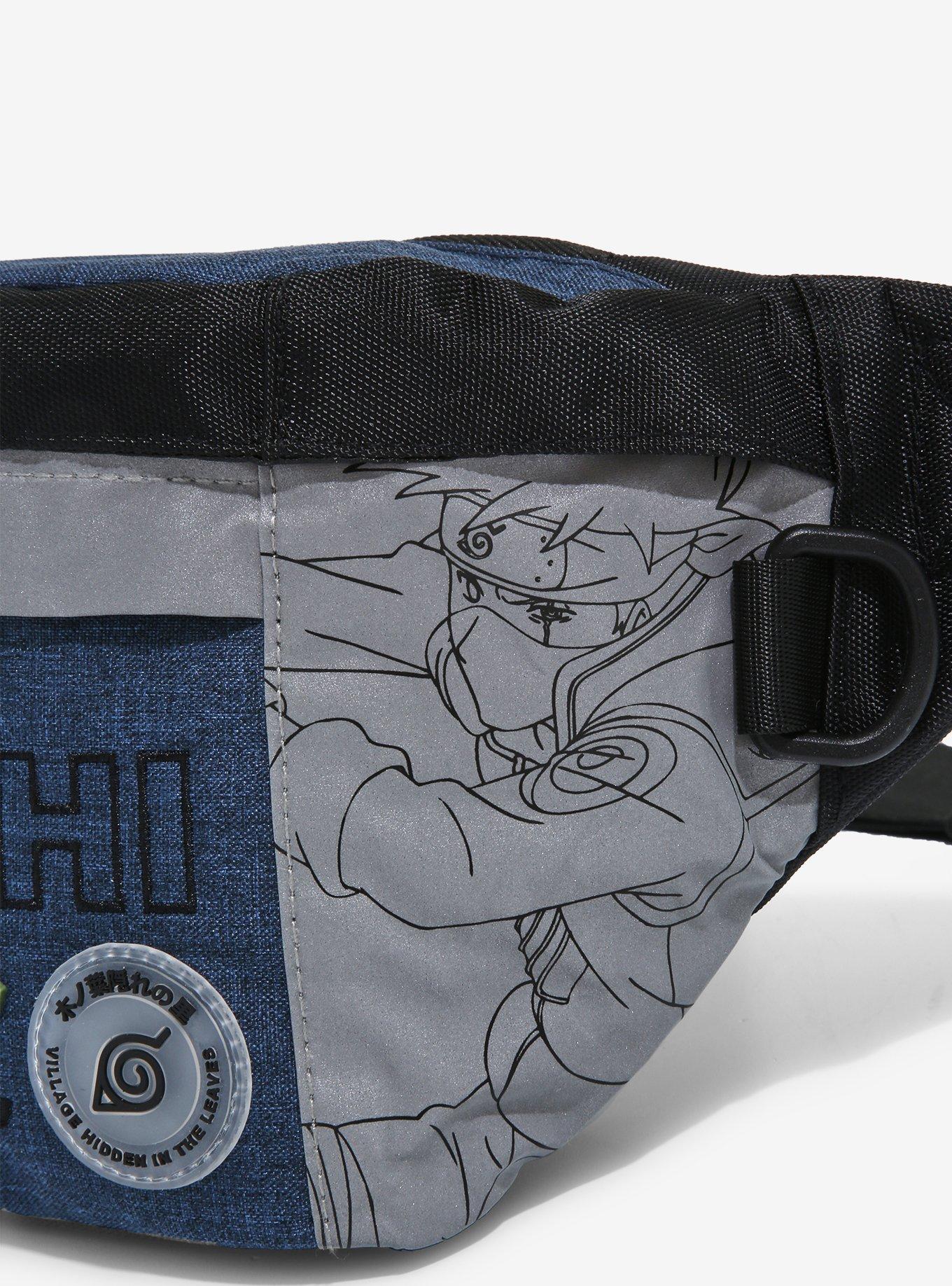 Naruto Shippuden Kakashi Tri-Color Fanny Pack - BoxLunch Exclusive, , alternate