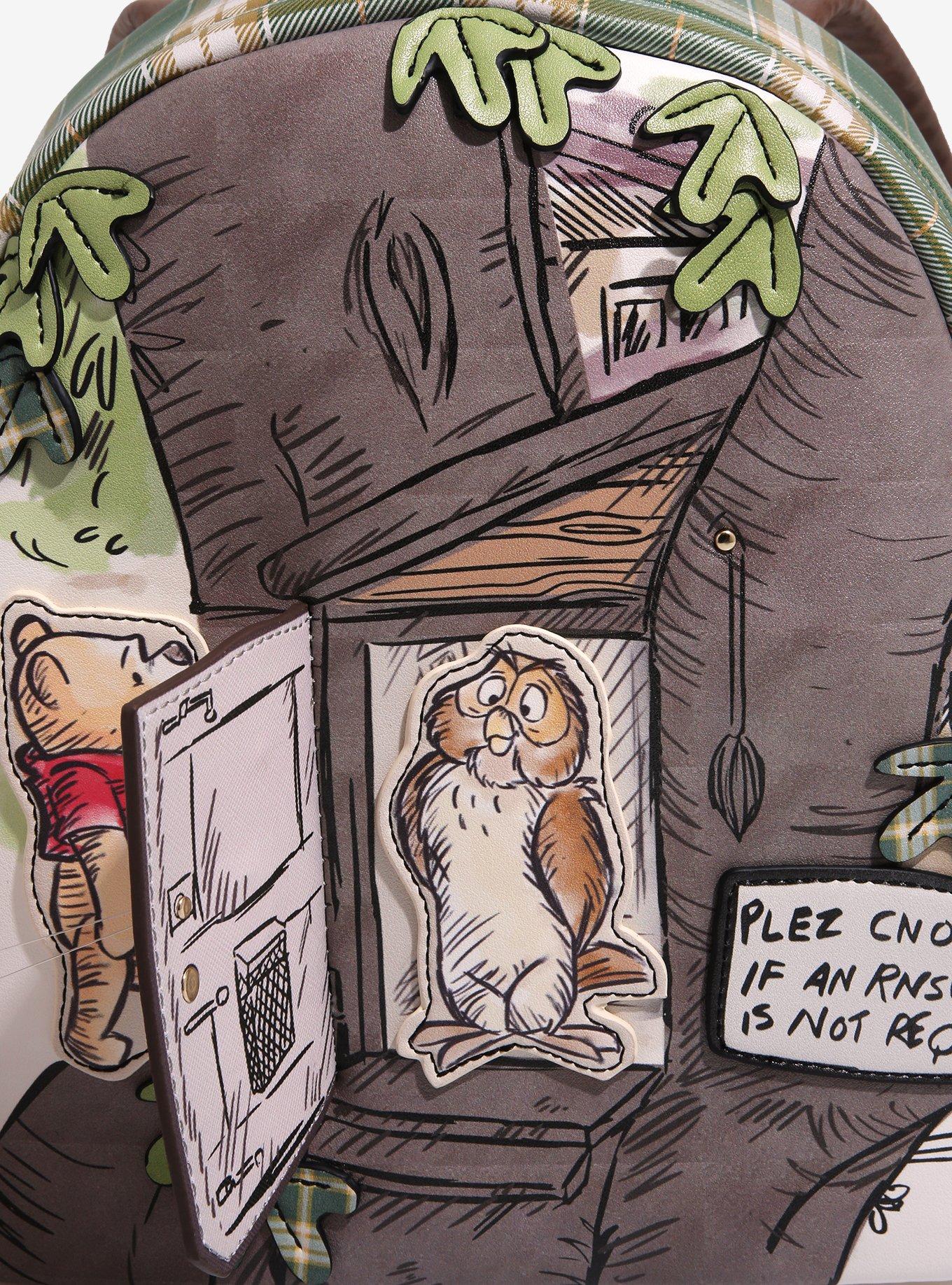 Danielle Nicole Disney Winnie the Pooh Owl's House Figural Mini Backpack - BoxLunch Exclusive, , alternate