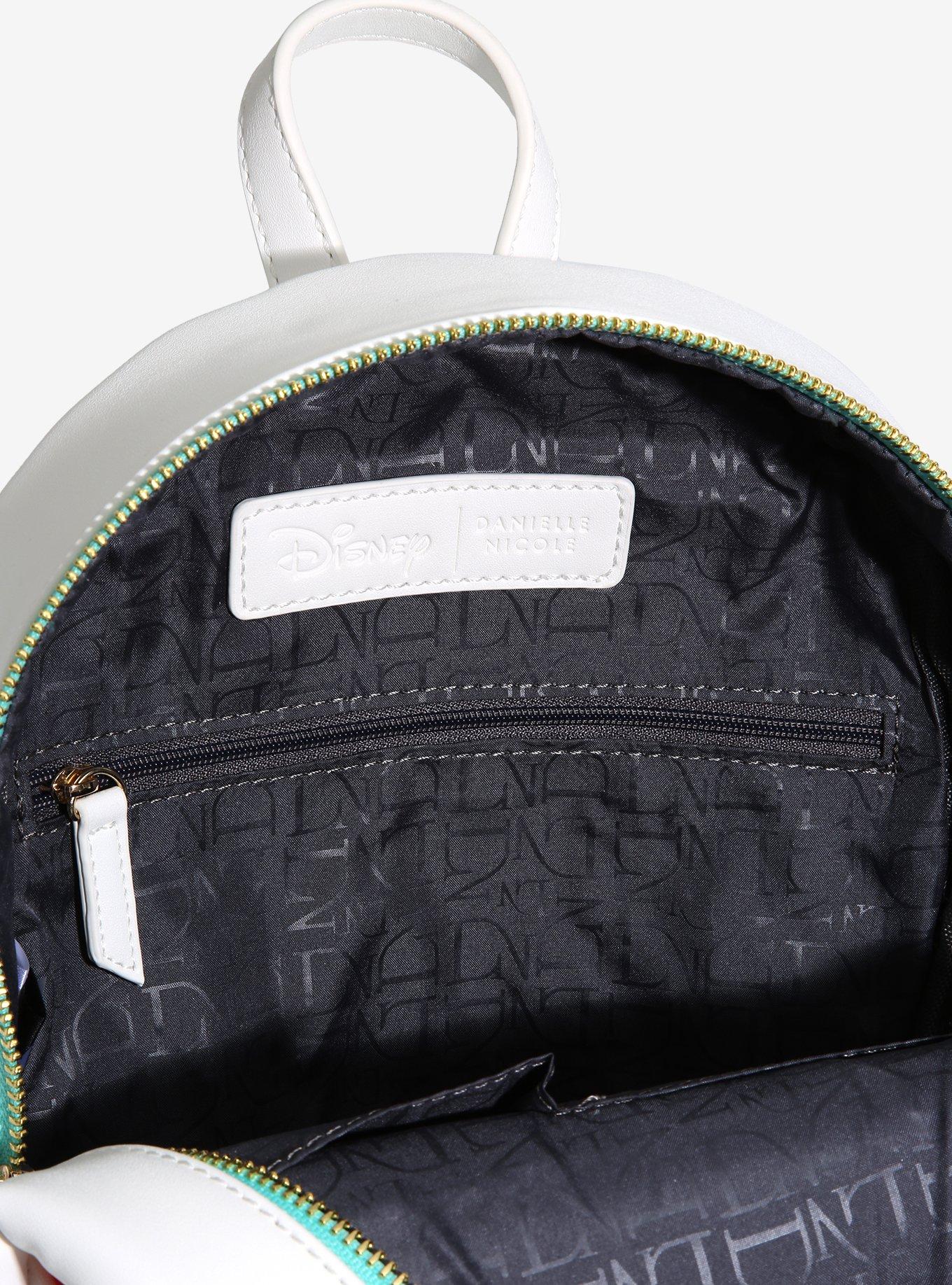 Danielle Nicole Disney The Little Mermaid Ariel Floral Mini Backpack - BoxLunch Exclusive, , alternate