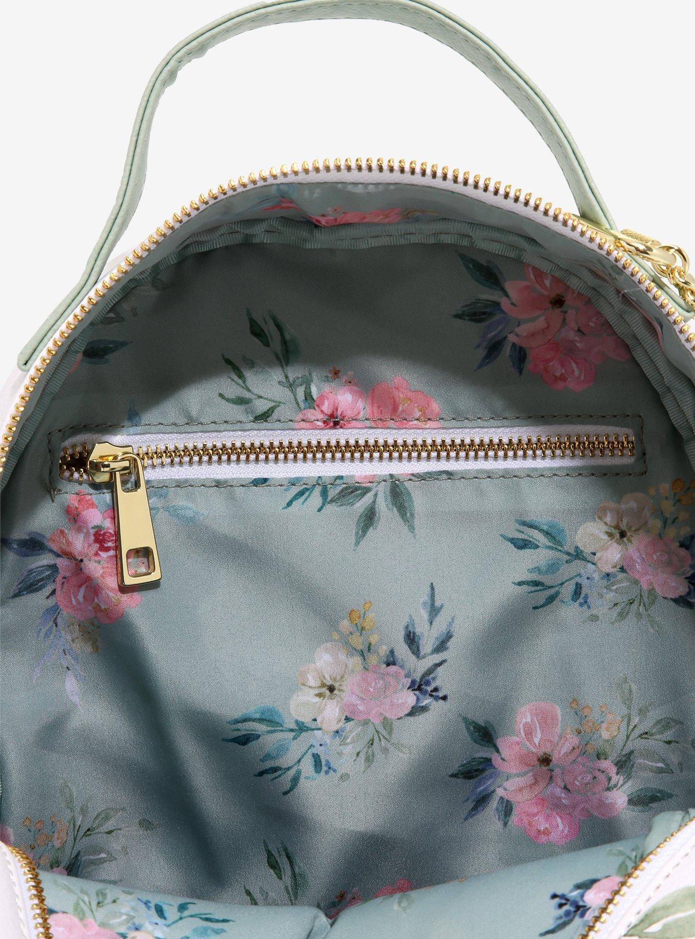 Disney Villains Floral Mini Backpack - BoxLunch Exclusive, , alternate