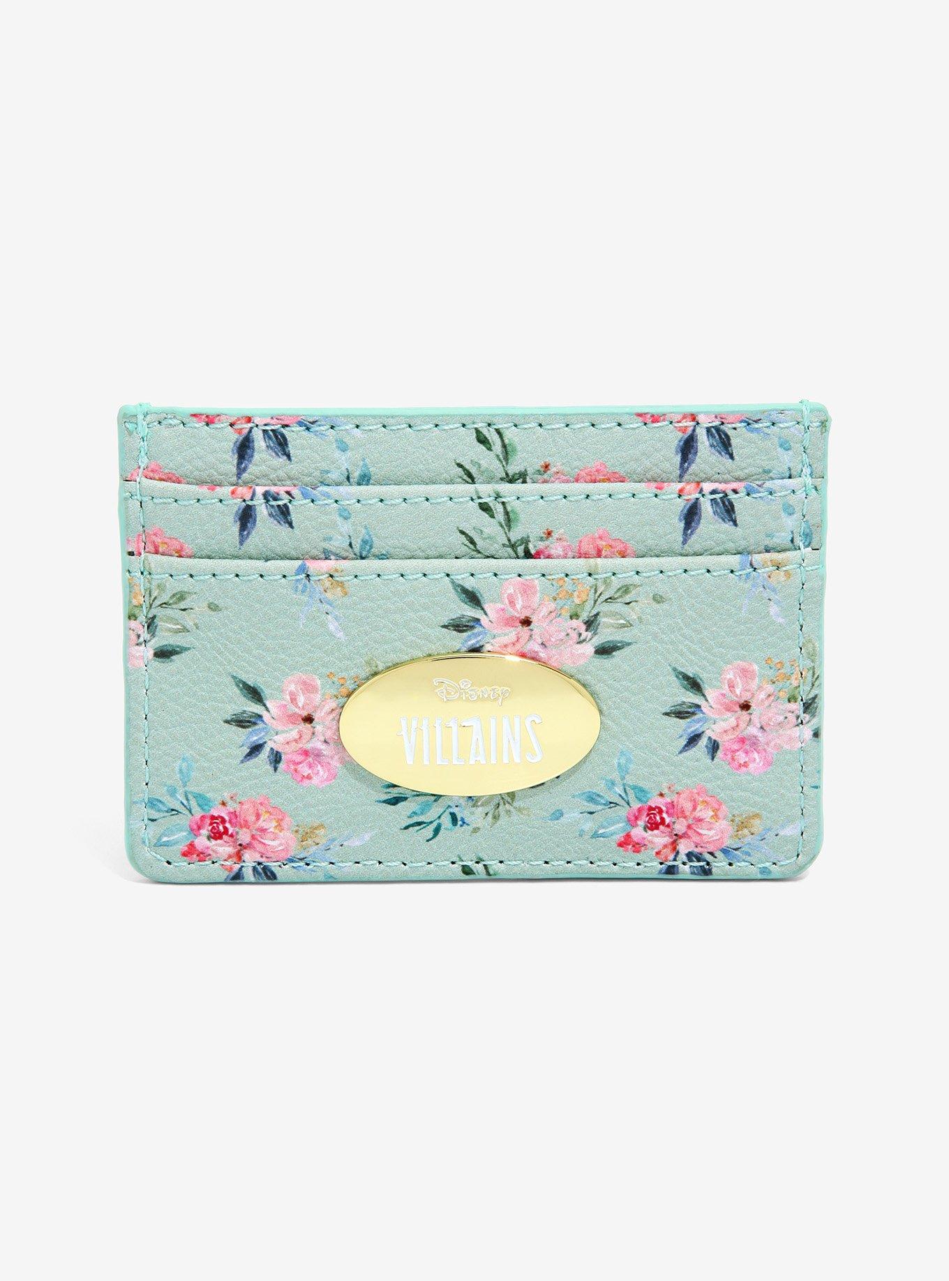 Disney Villains Floral Cardholder - BoxLunch Exclusive, , alternate