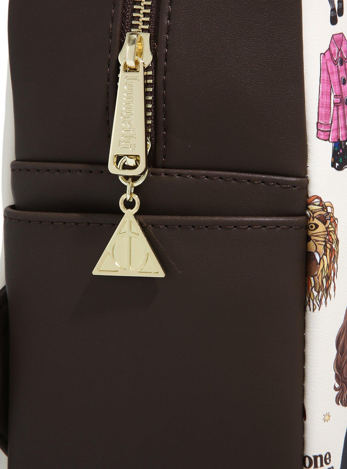 Loungefly Harry Potter Luna & Hermione Mini Backpack - BoxLunch Exclusive, , alternate