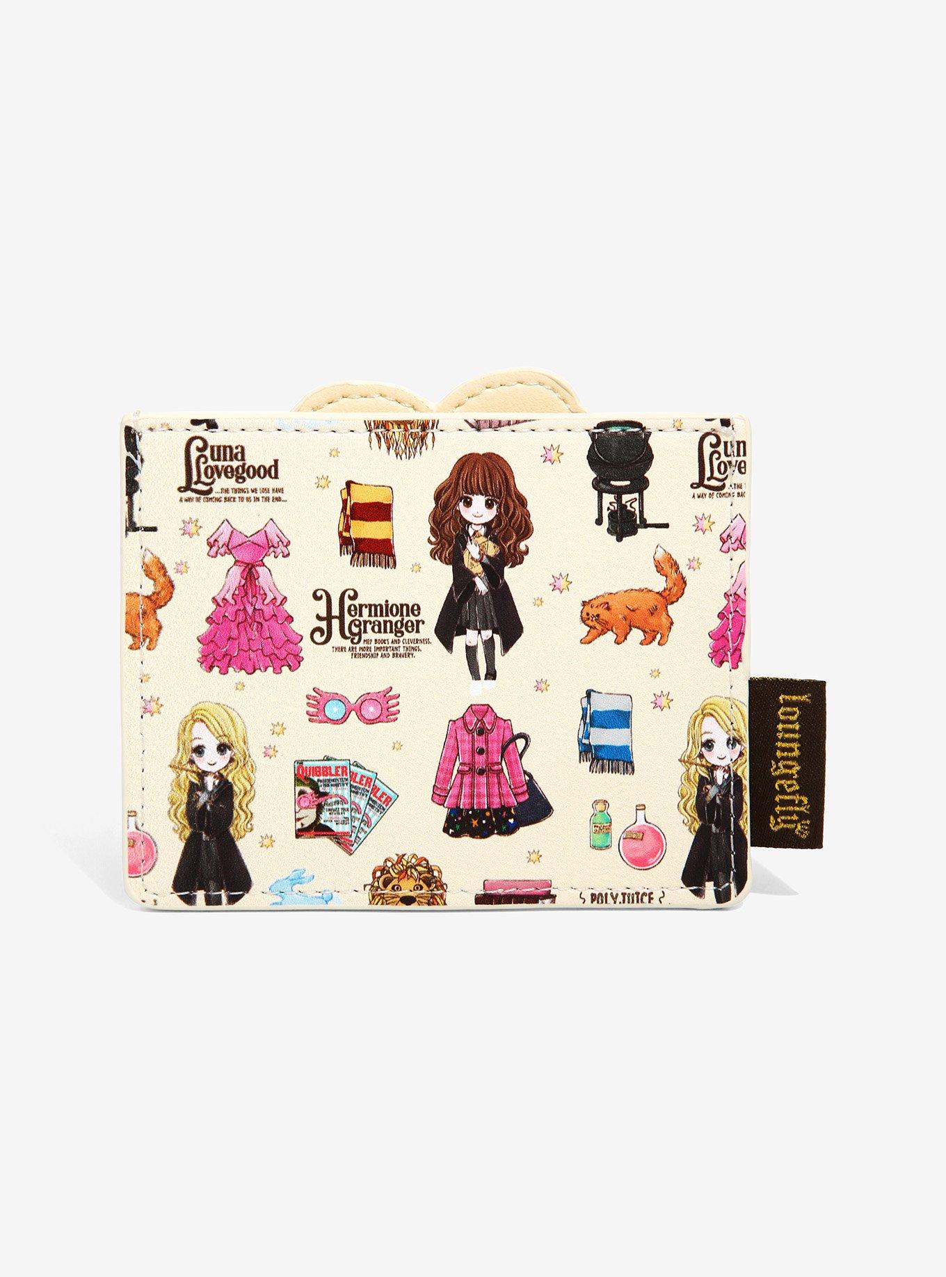 Loungefly Harry Potter Luna & Hermione Cardholder - BoxLunch Exclusive, , alternate