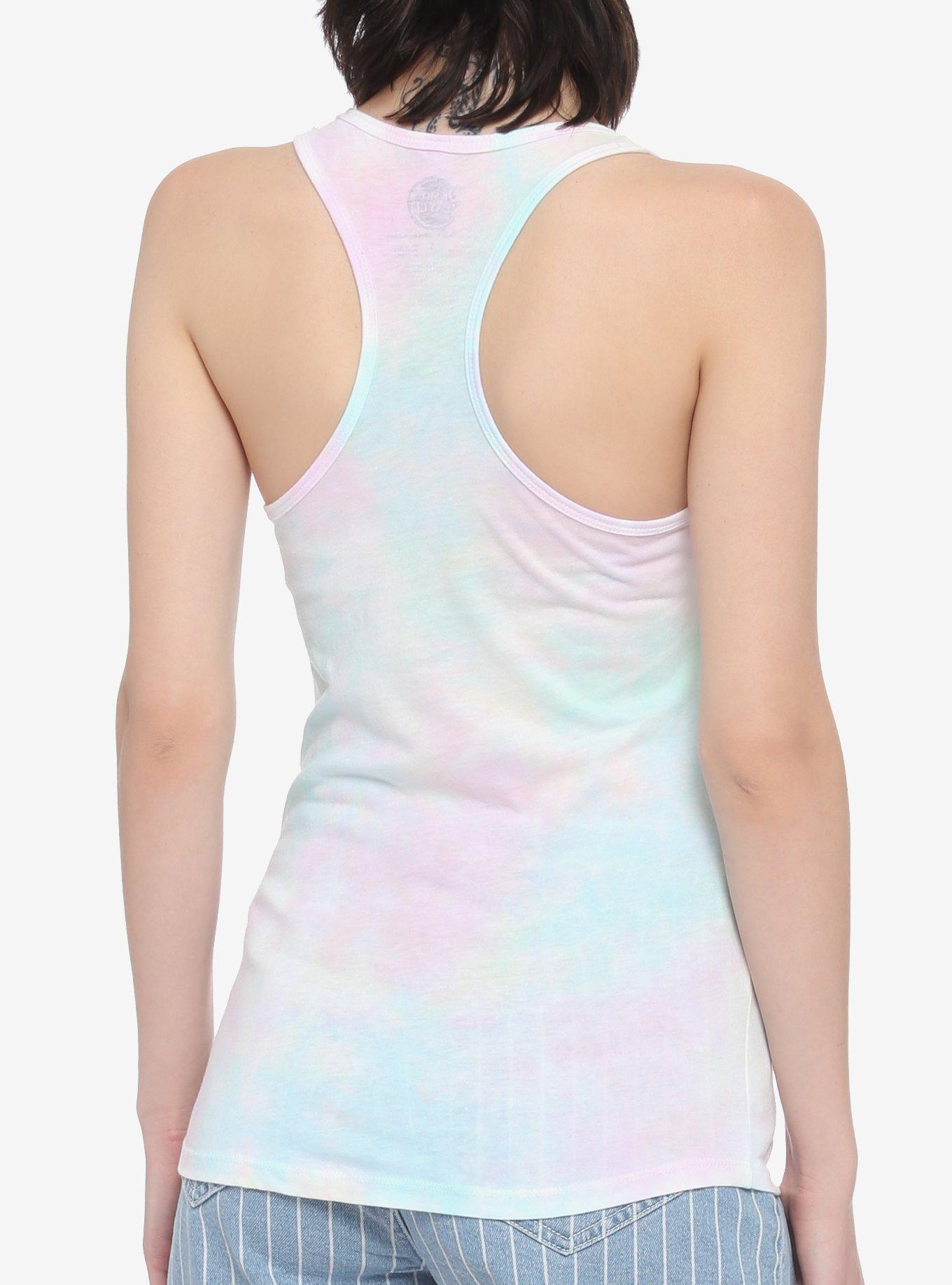 Demon Slayer: Kimetsu No Yaiba Panel Pastel Tie-Dye Girls Tank Top, , alternate