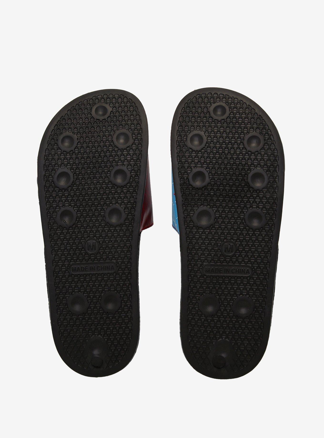 My Hero Academia Shoto Todoroki Split Slide Sandals, MULTI, alternate