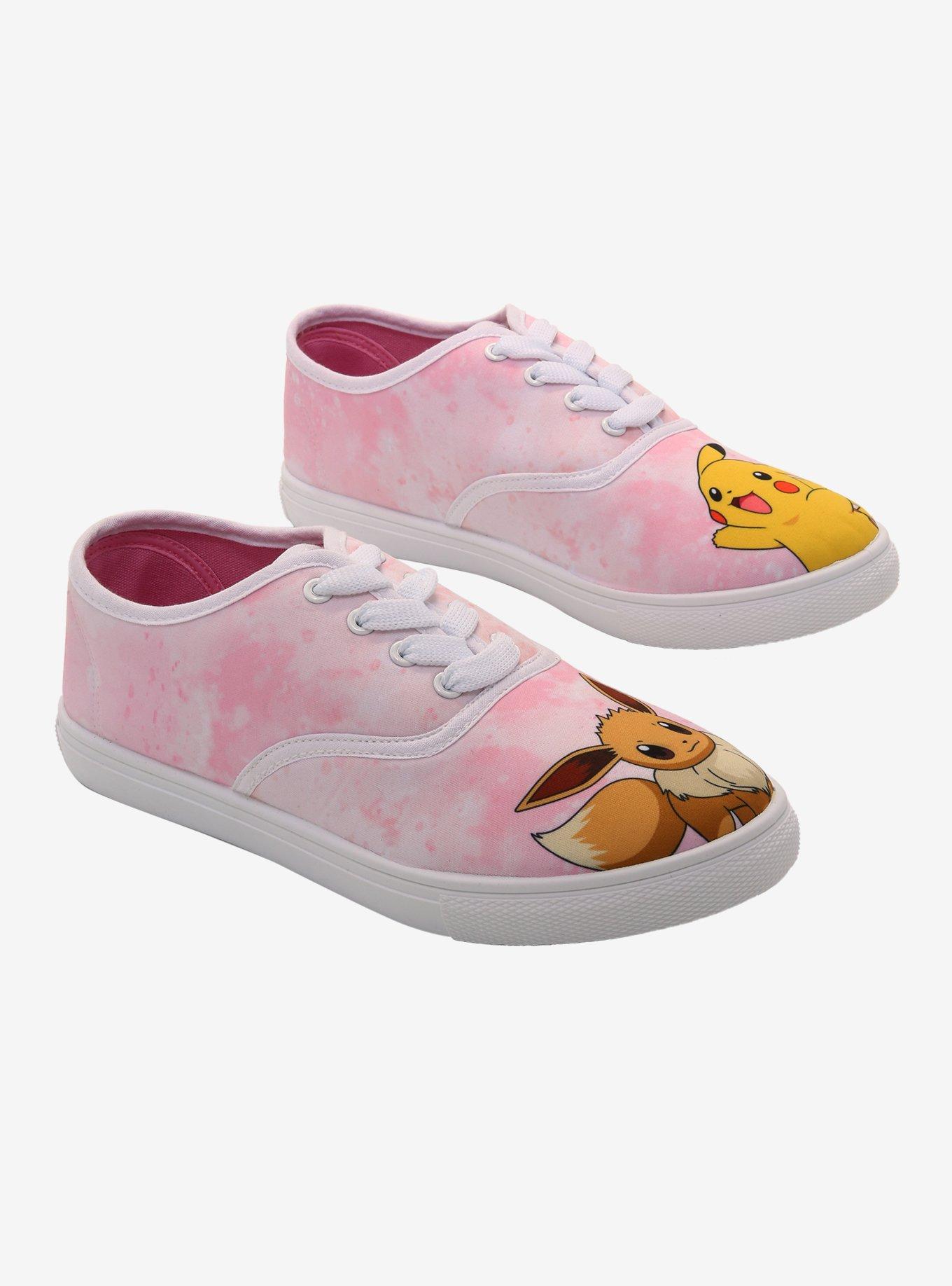 Pokemon Pikachu & Eevee Lace-Up Sneakers, MULTI, alternate