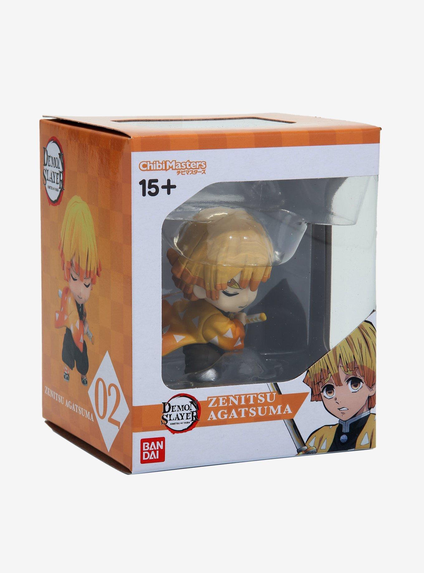 Bandai Spirits Demon Slayer: Kimetsu no Yaiba Chibi Masters Zenitsu Agatsuma Figure, , alternate