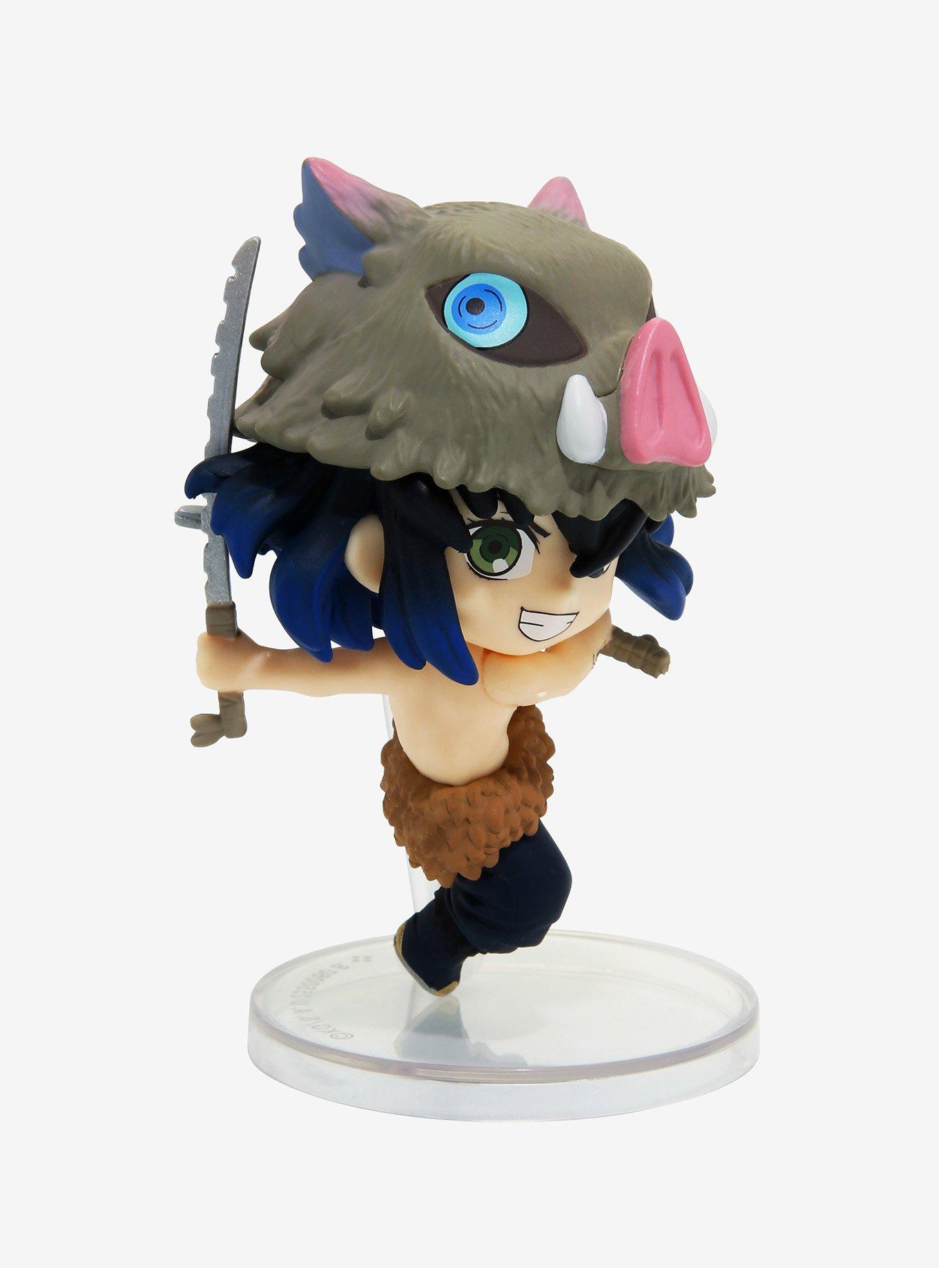 Bandai Spirits Demon Slayer: Kimetsu no Yaiba Chibi Masters Inosuke Hashibira Figure, , alternate