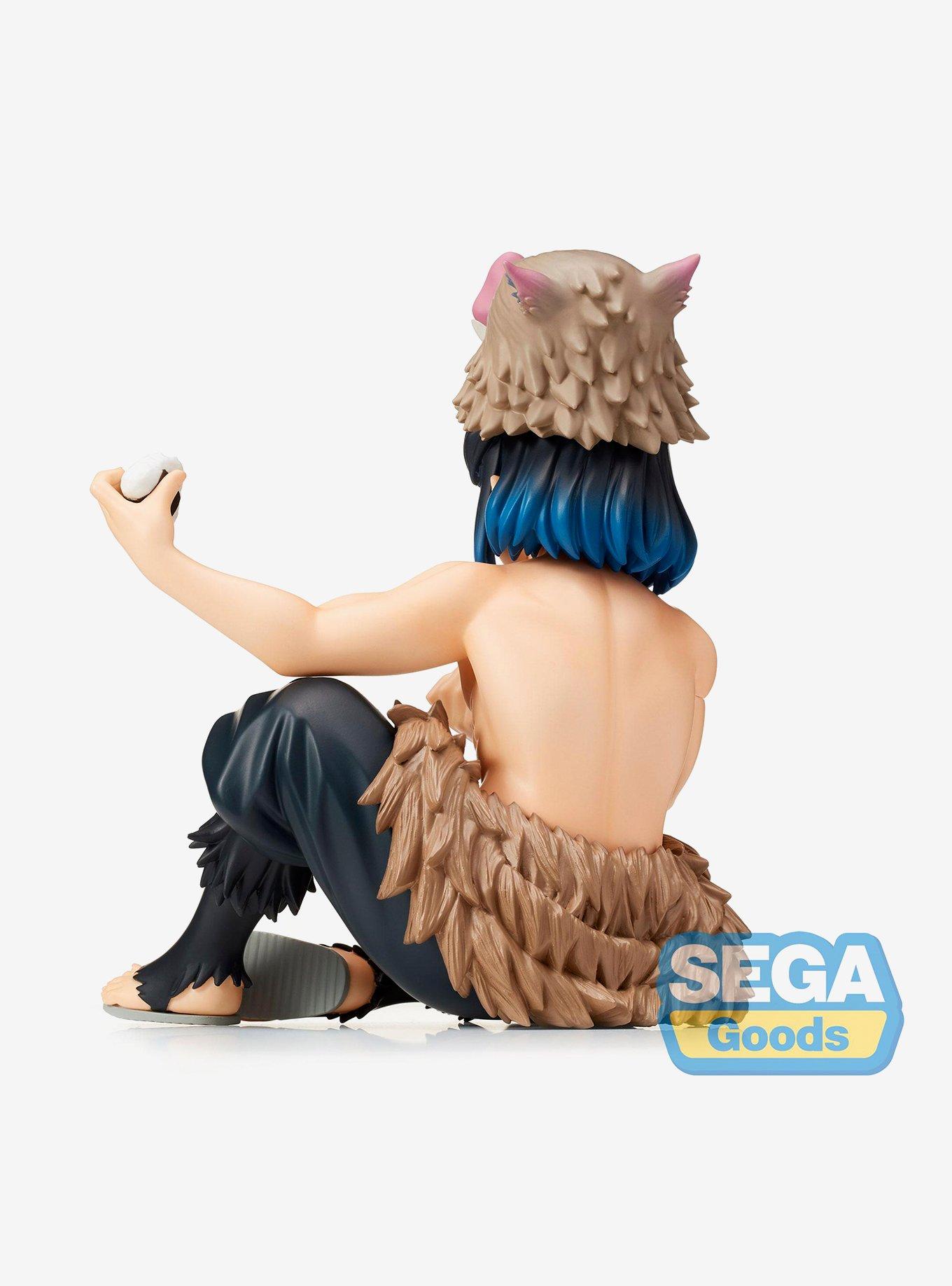 Sega Demon Slayer: Kimetsu no Yaiba Premium Perching Inosuke Hashibira Figure, , alternate