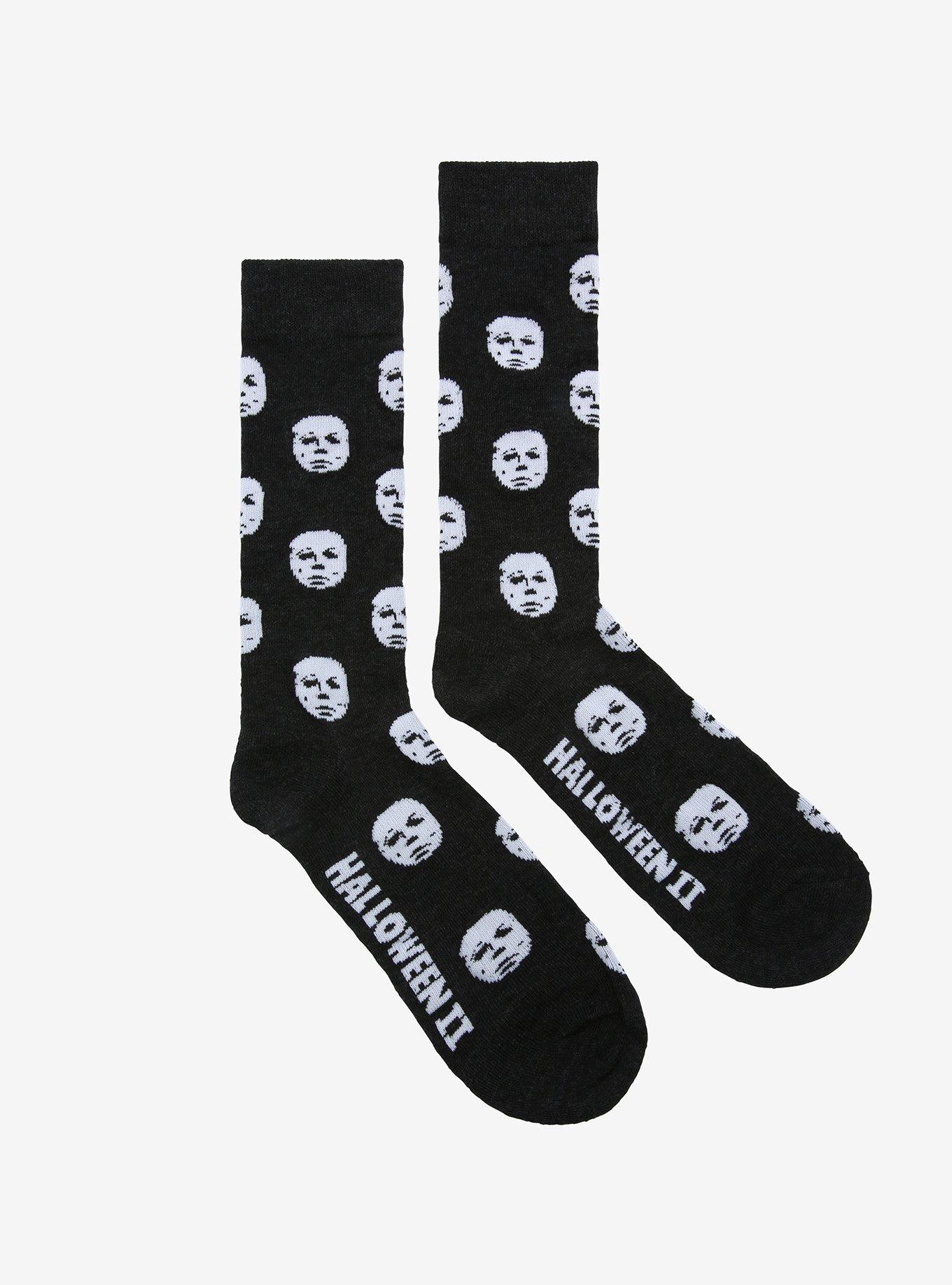 Halloween II Michael Myers Crew Socks, , alternate