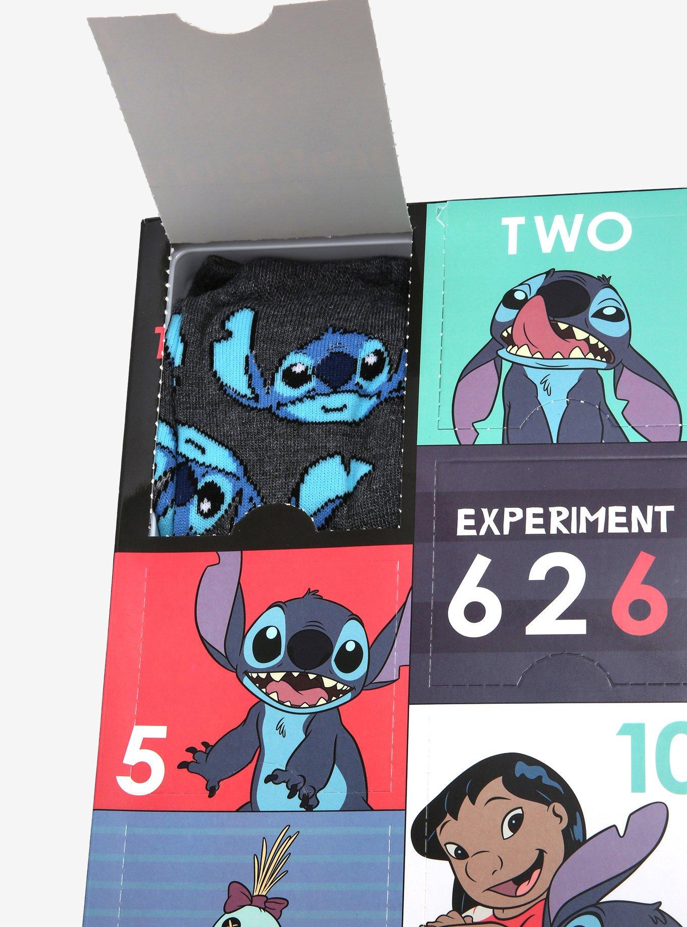 Disney Lilo & Stitch 12 Days Of Socks Gift Set, , alternate