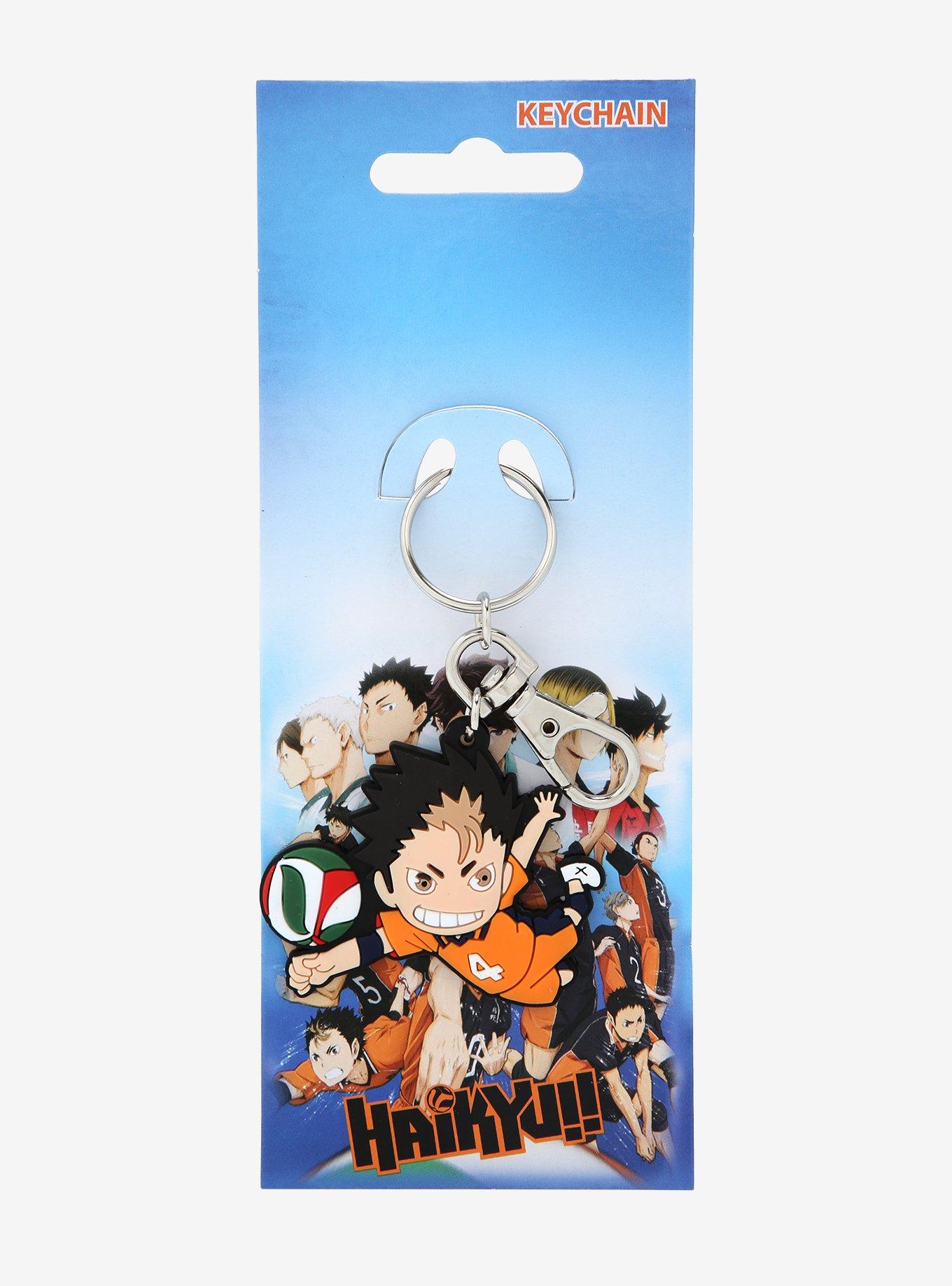 Haikyu!! Nishinoya Chibi PVC Keychain, , alternate