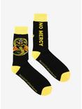 Cobra Kai No Mercy Crew Socks, , alternate