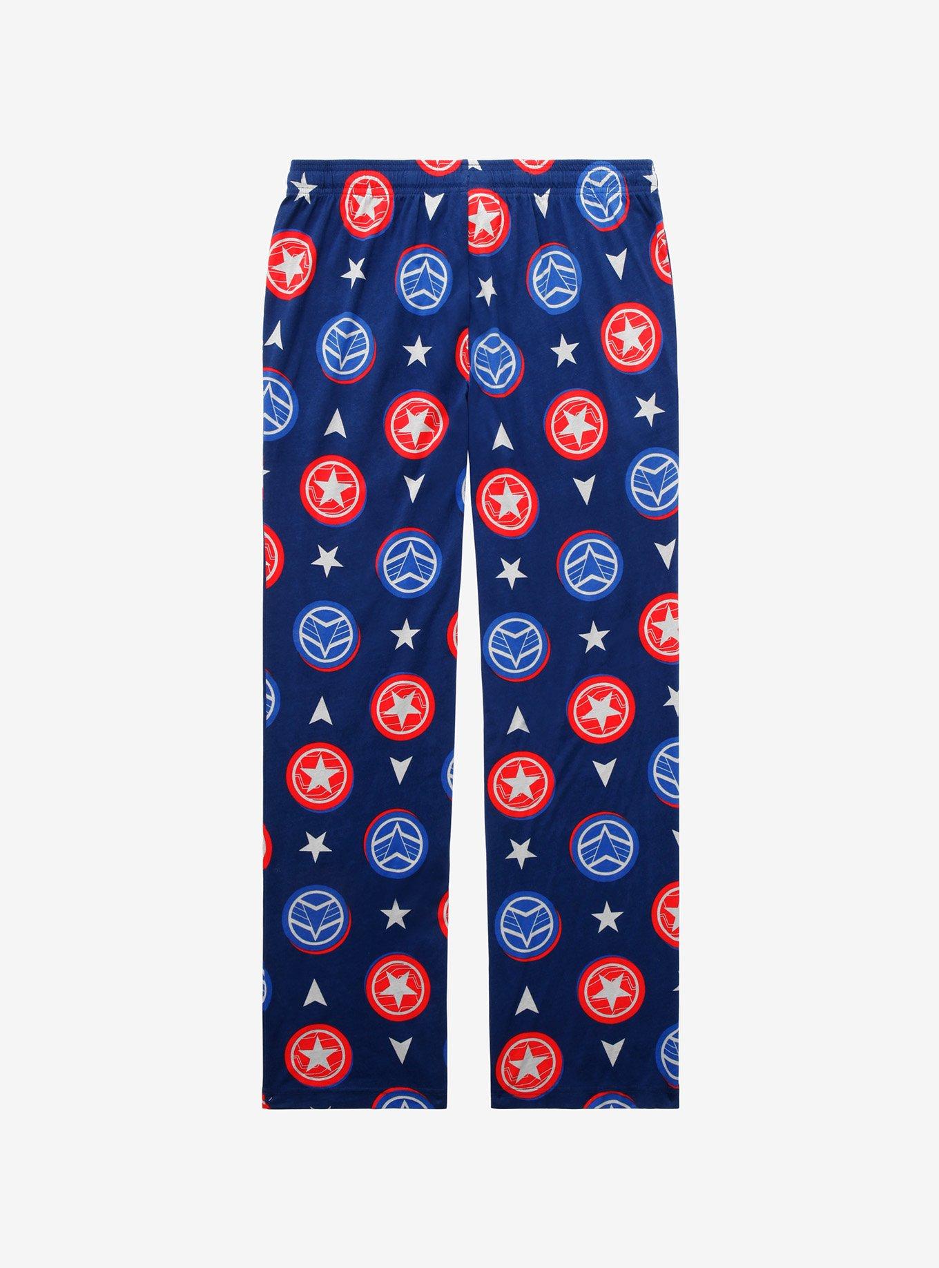 Marvel The Falcon and the Winter Soldier Allover Print Sleep Pants, , hi-res