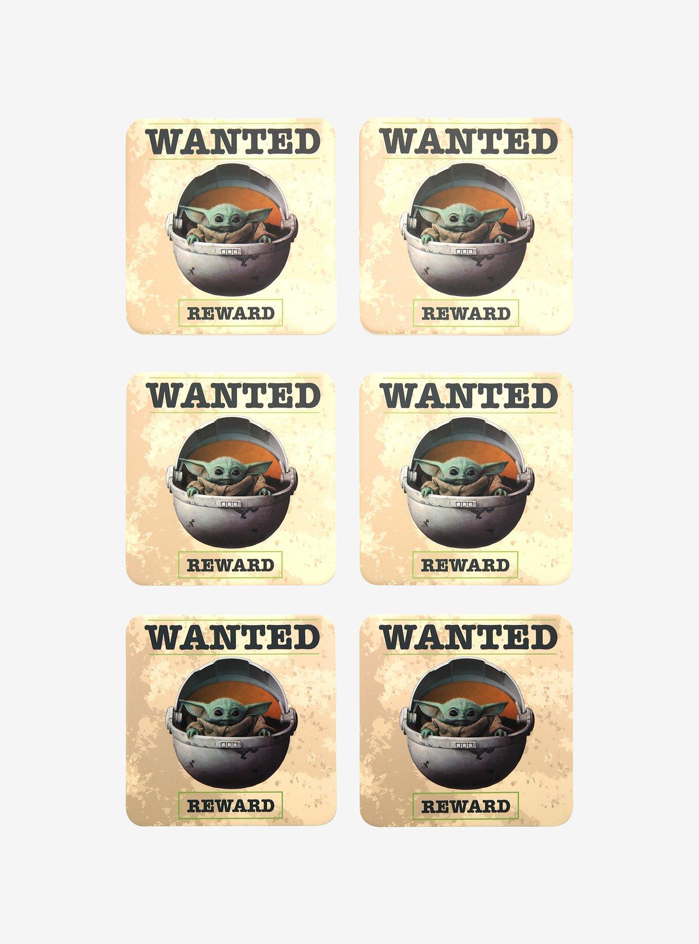 Star Wars The Mandalorian The Child Wanted Coaster Set, , alternate