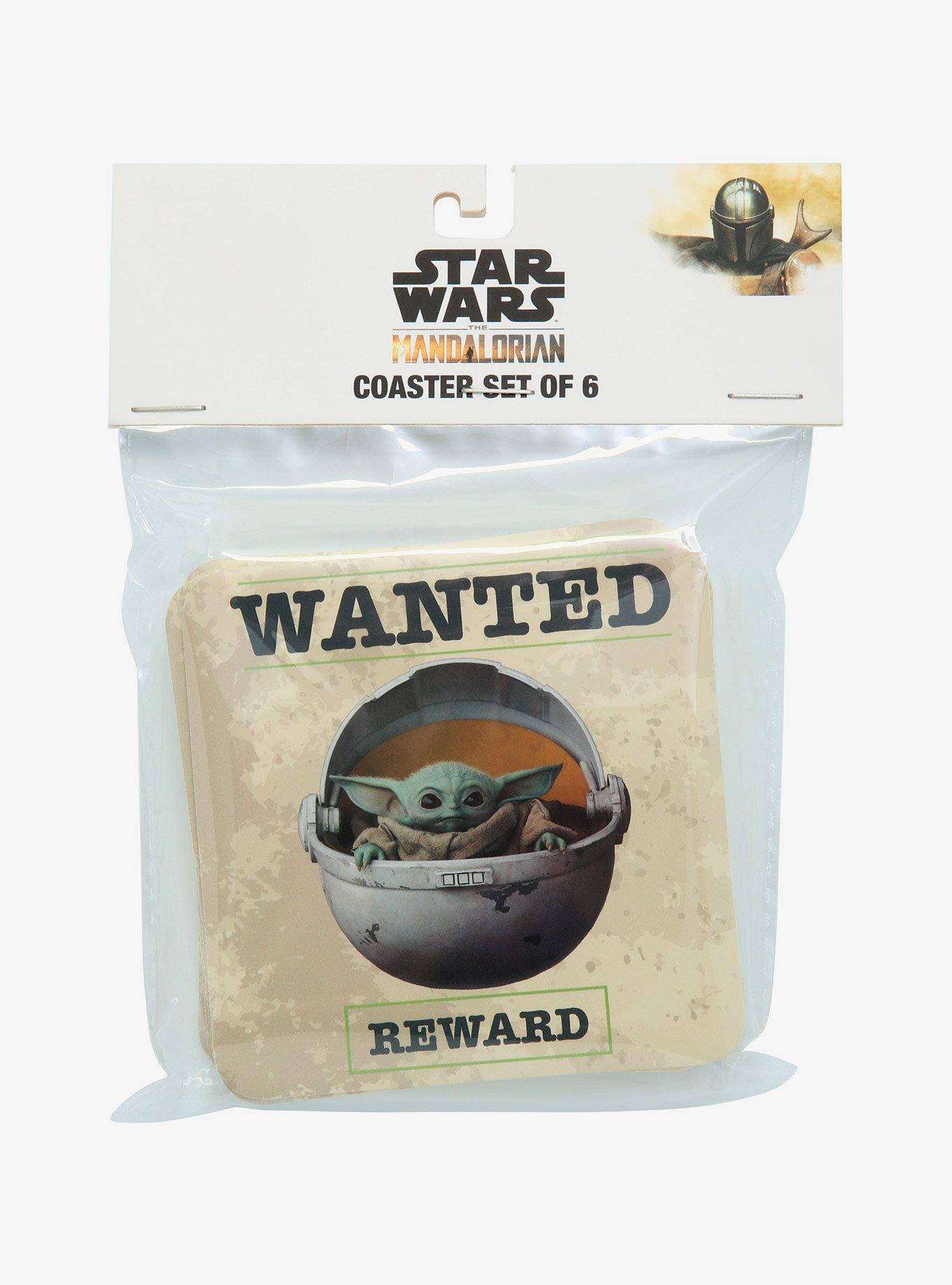 Star Wars The Mandalorian The Child Wanted Coaster Set, , alternate