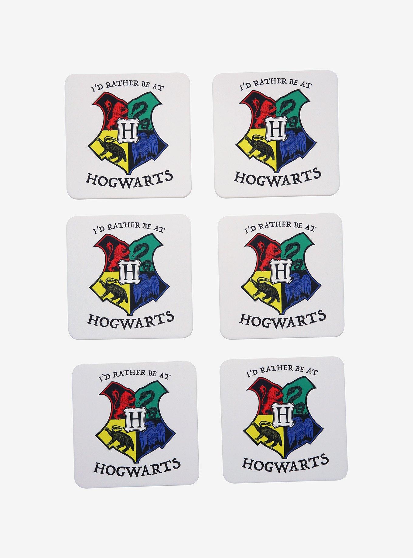 Harry Potter I'd Rather Be At Hogwarts Coaster Set, , alternate