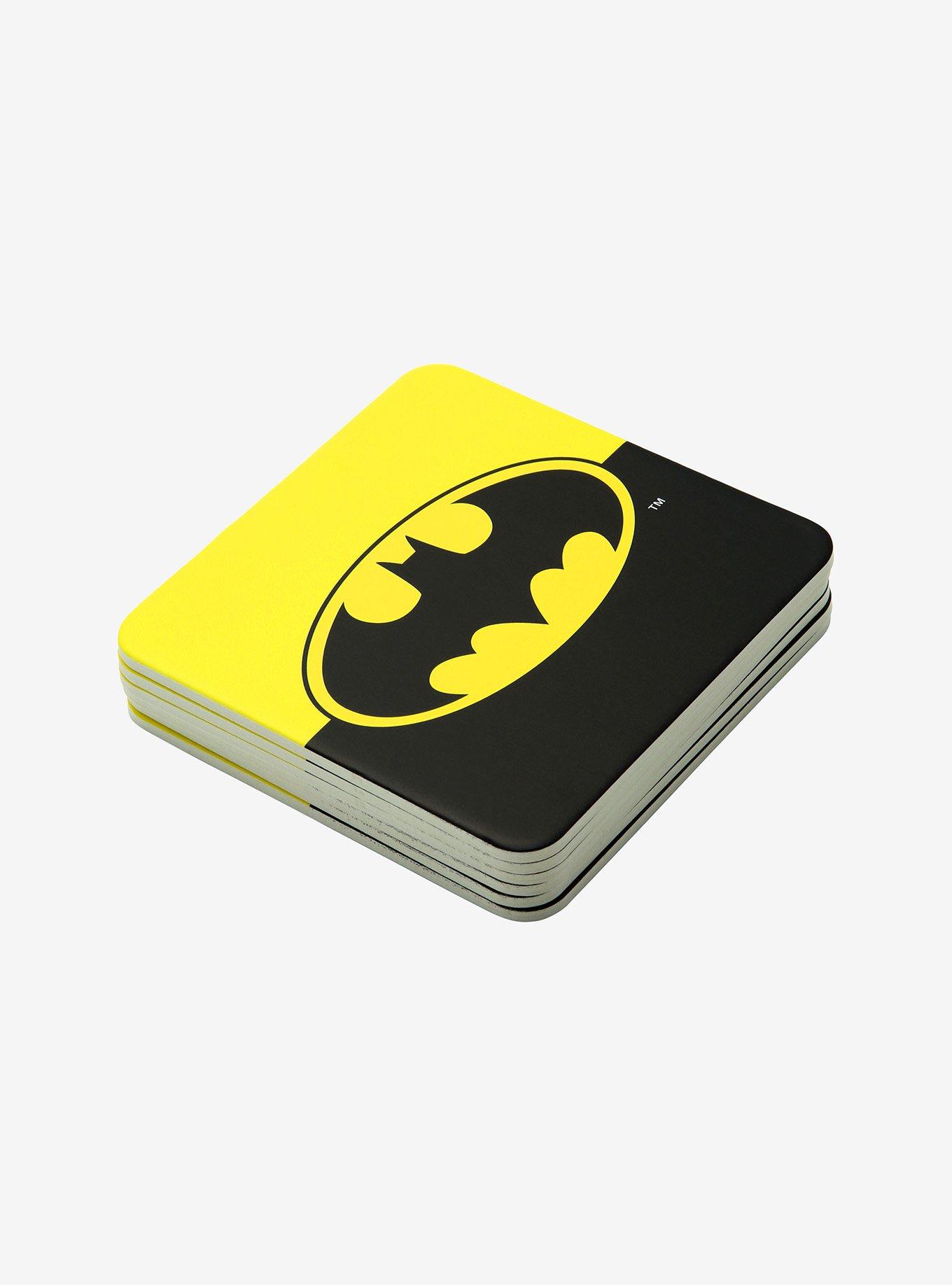 DC Comics Batman Logo Coaster Set, , alternate