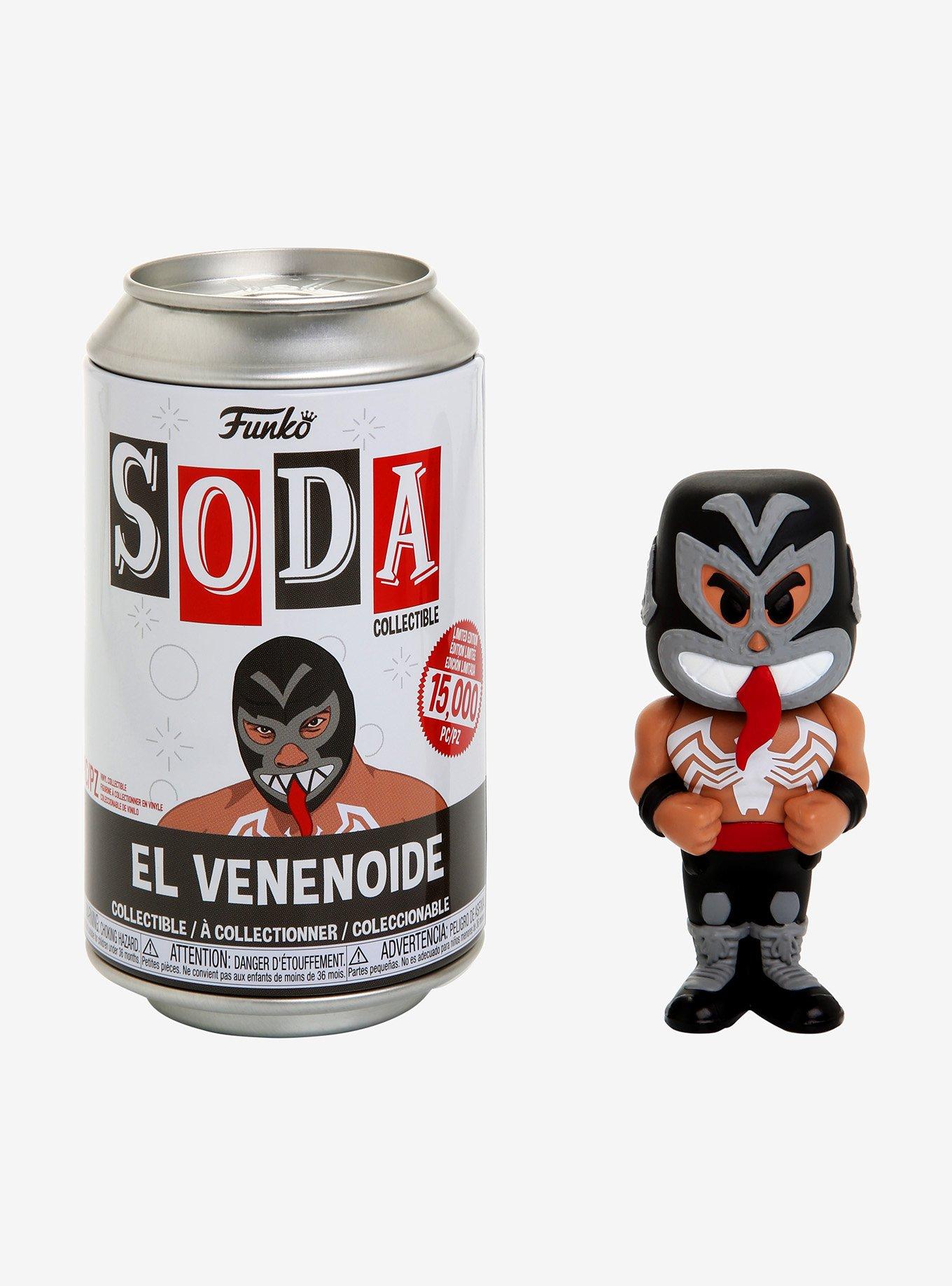 Funko SODA Marvel Luchadores El Venenoide Vinyl Figure, , alternate
