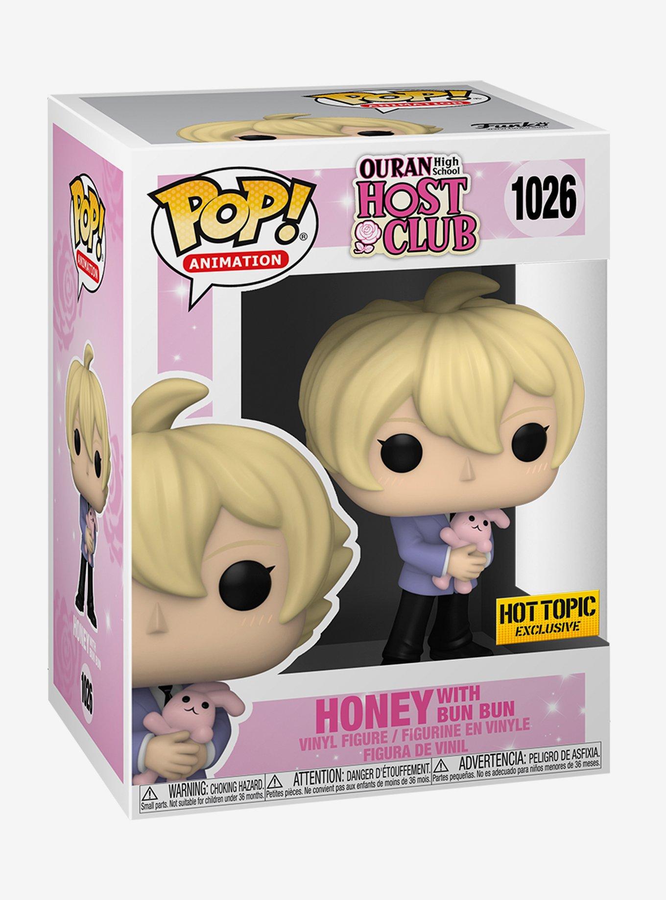 Funko Ouran High School Host Club Pop! Animation Honey With Bun Bun Vinyl Figure Hot Topic Exclusive, , alternate