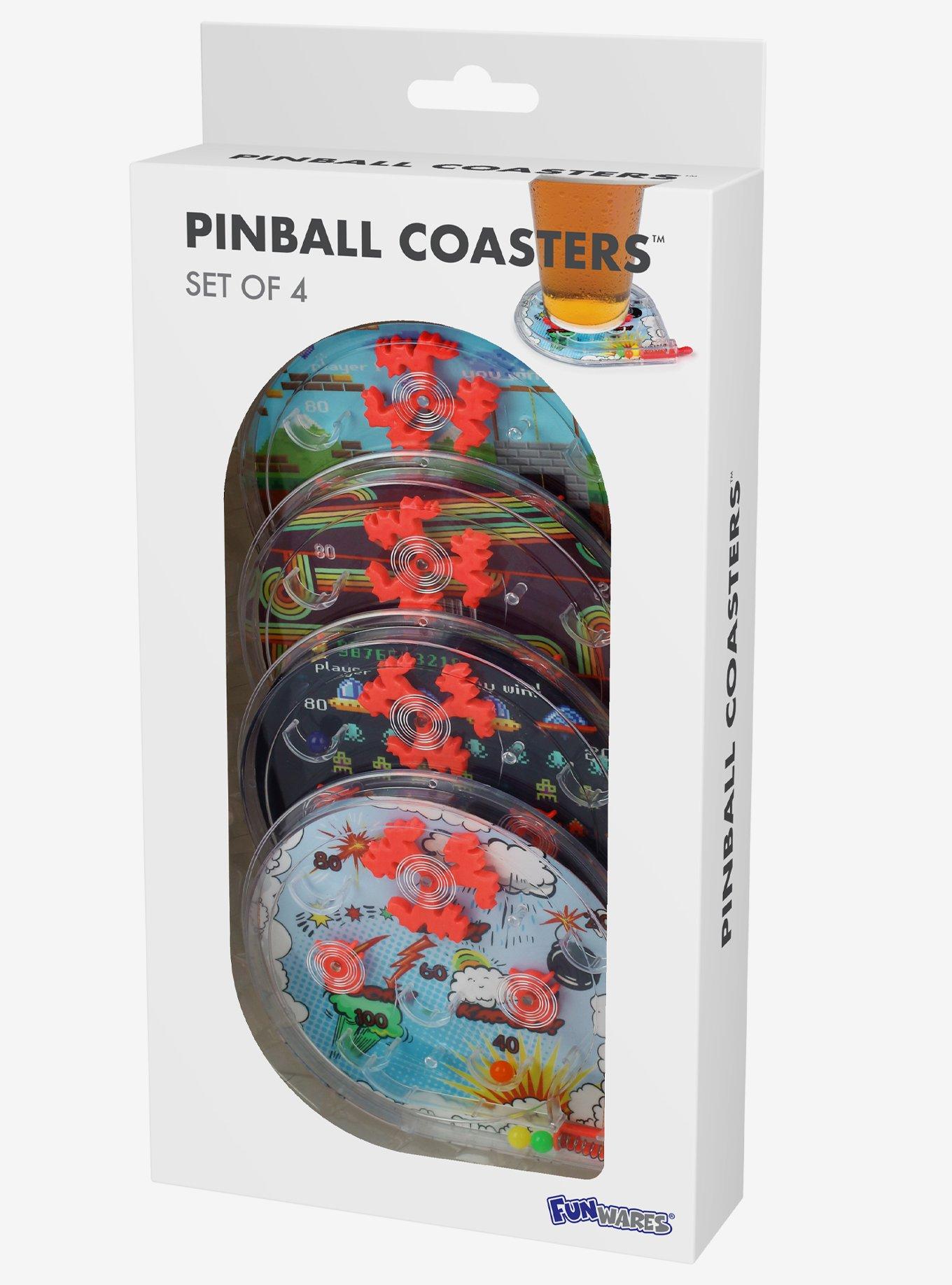 Pinball Coasters Set, , alternate