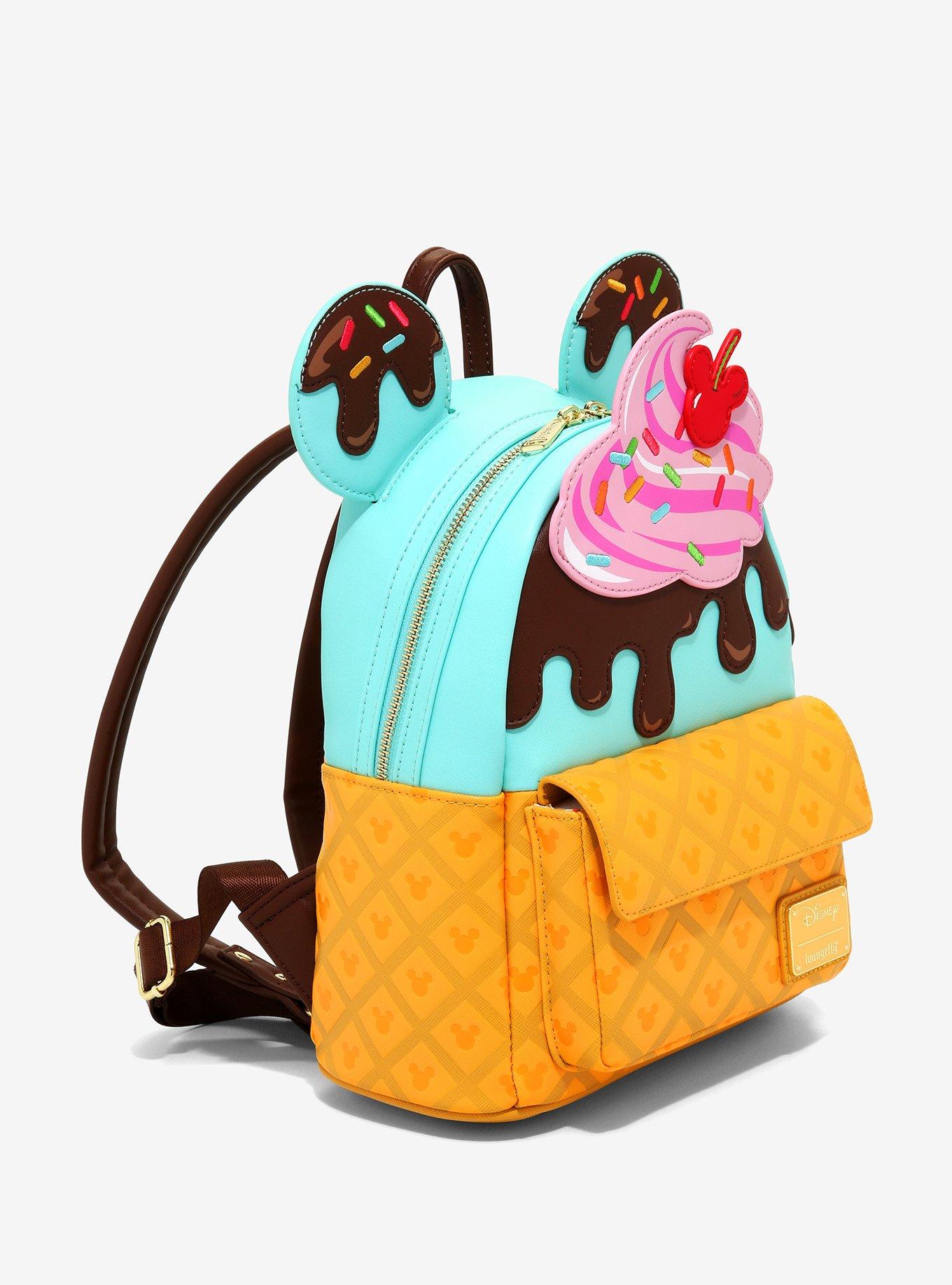 Loungefly Disney Minnie Mouse Sweets Ice Cream Mini Backpack, , alternate