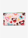 Loungefly Disney Mickey Mouse & Minnie Mouse Treats Flap Wallet, , alternate
