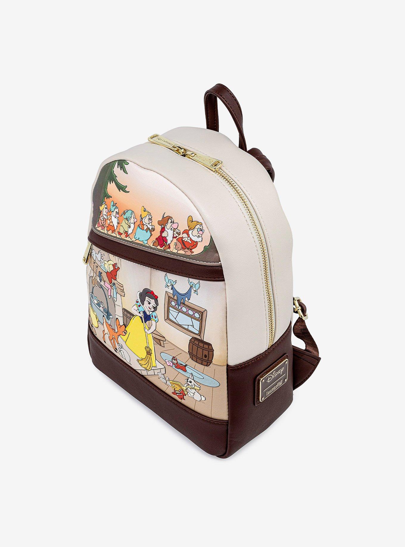 Loungefly Disney Snow White And The Seven Dwarfs Scenes Mini Backpack, , alternate