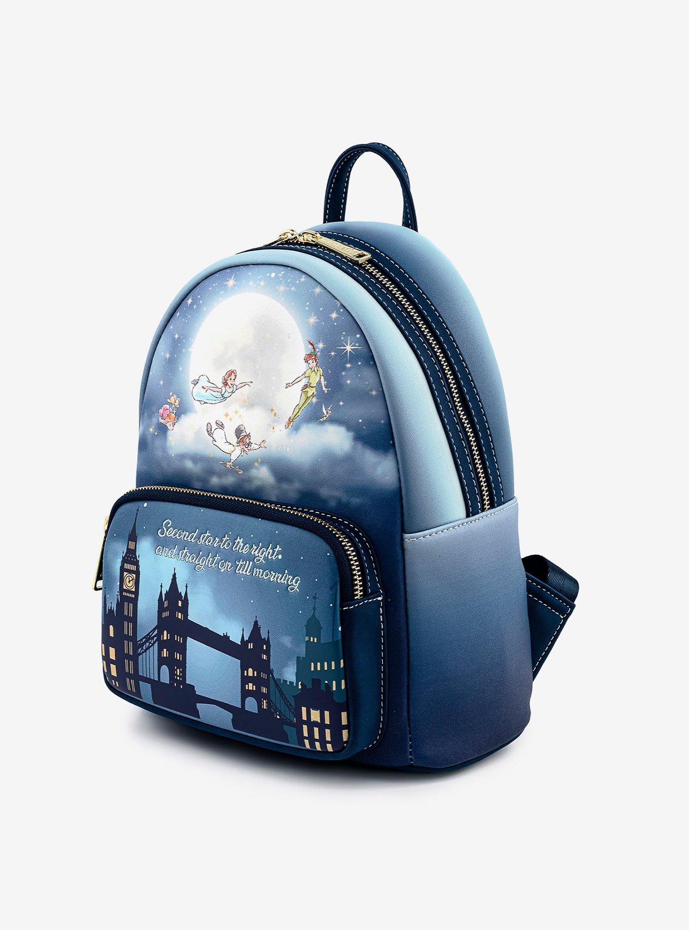 Loungefly Disney Peter Pan Flying Mini Backpack, , alternate