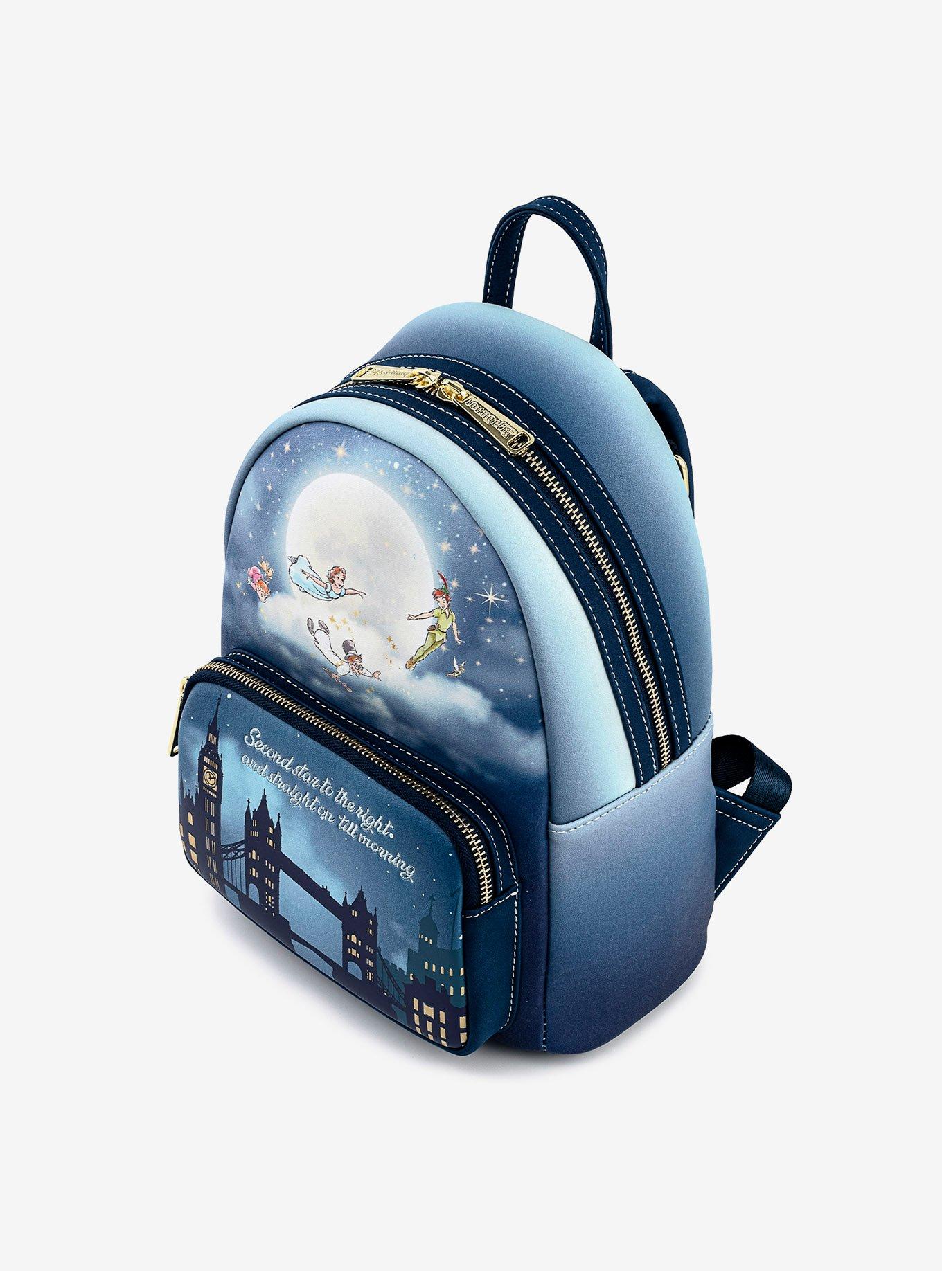 Loungefly Disney Peter Pan Flying Mini Backpack, , alternate