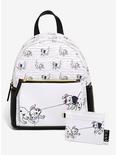 Disney 101 Dalmatians Mini Backpack Peekaboo Paws Pattern Bag Danielle Nicole