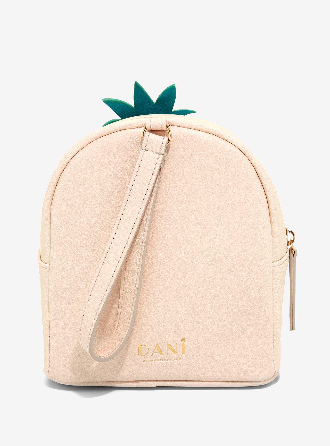 Dani By Danielle Nicole Disney Lilo & Stitch Pineapple Mini Backpack Wristlet, , alternate