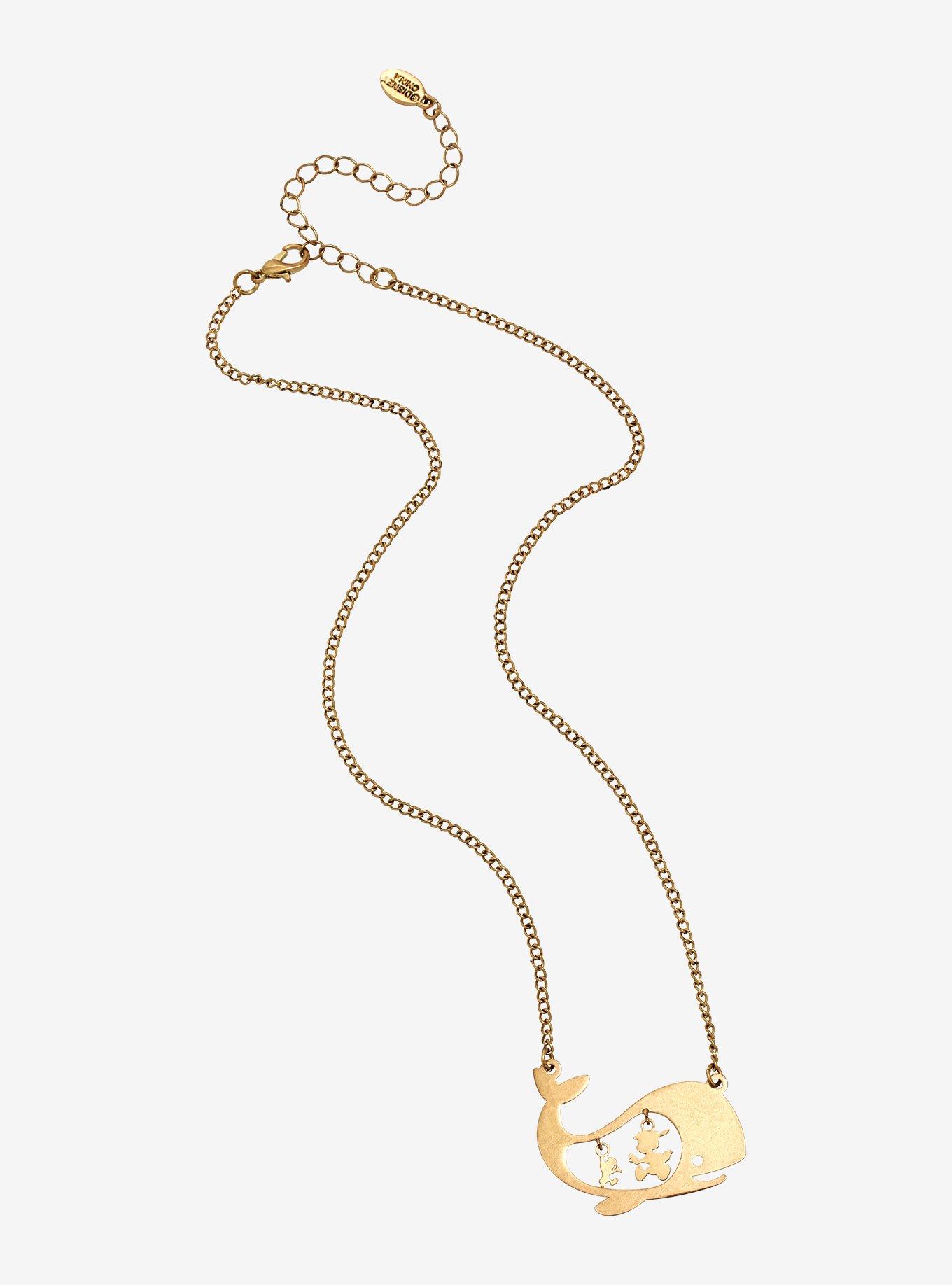Disney Pinocchio Monstro Necklace - BoxLunch Exclusive, , alternate