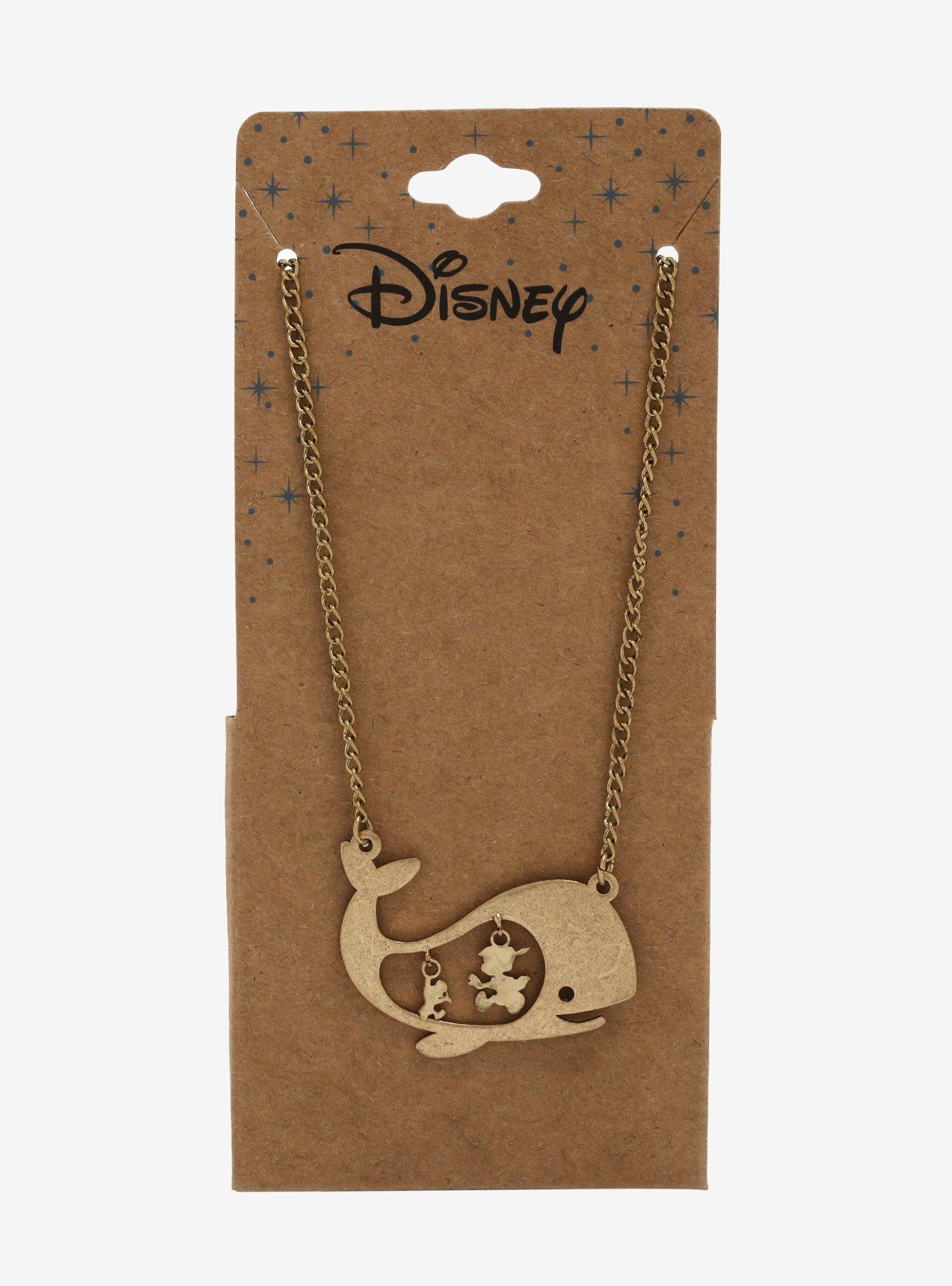 Disney Pinocchio Monstro Necklace - BoxLunch Exclusive, , alternate