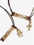 Disney Beauty and the Beast Lumiere & Cogsworth Bestie Bracelet Set - BoxLunch Exclusive, , alternate