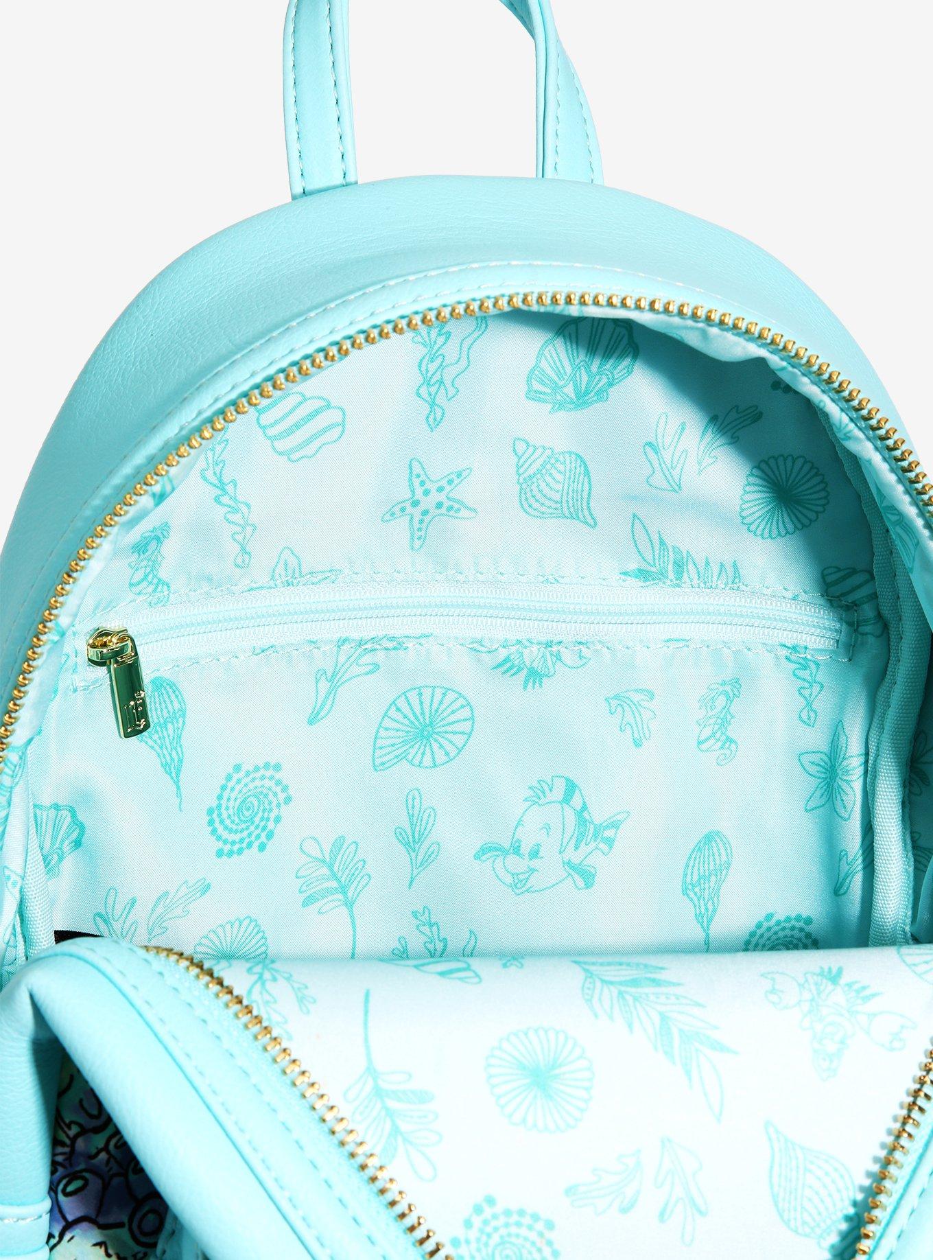 Loungefly Disney The Little Mermaid Kiss the Girl Mini Backpack - BoxLunch Exclusive, , alternate