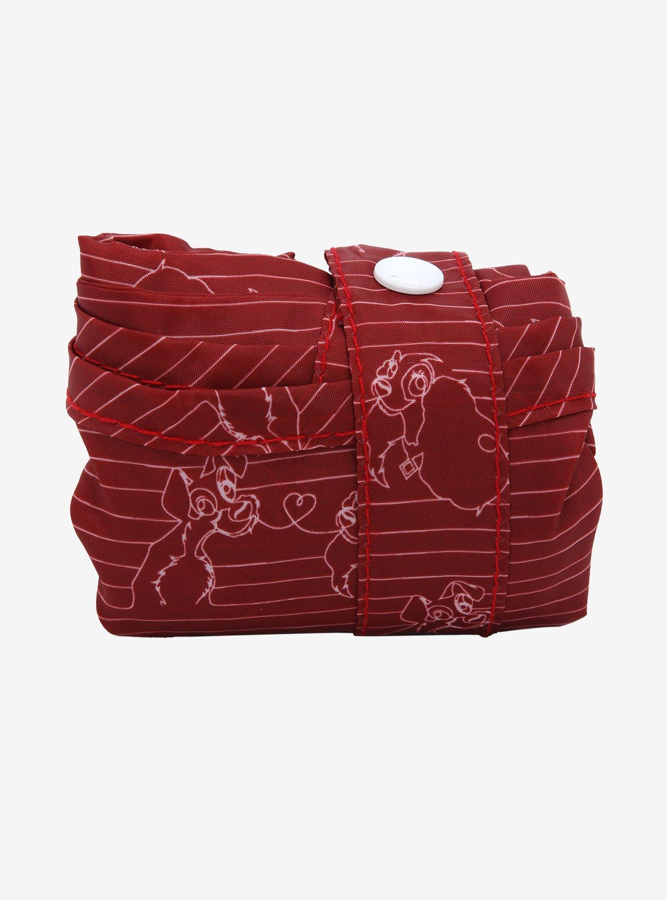 Loungefly Disney Lady and the Tramp Bella Notte Love Packable Tote - BoxLunch Exclusive, , alternate