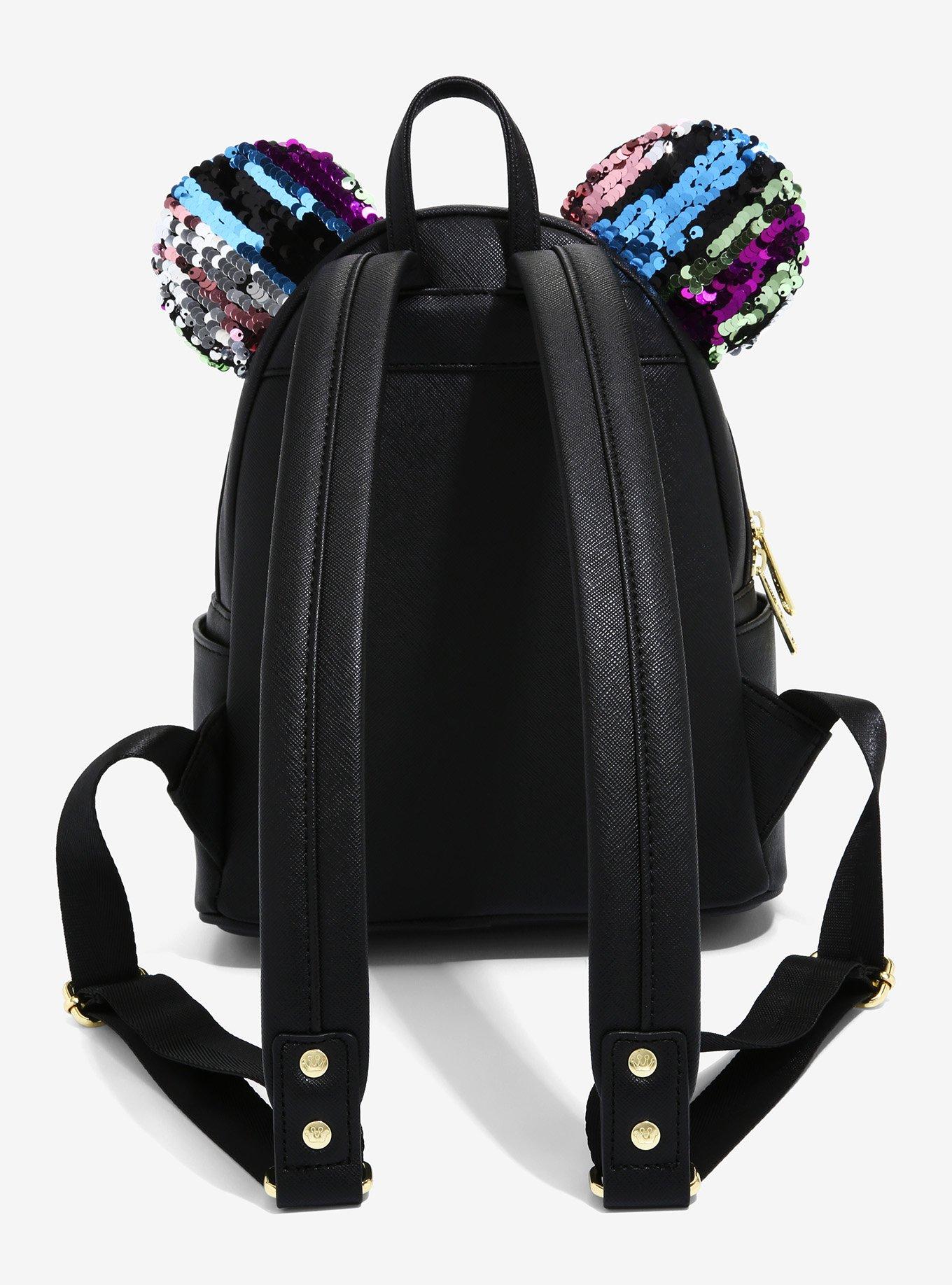 Loungefly Disney Minnie Mouse Sequin Mini Backpack - BoxLunch Exclusive, , alternate