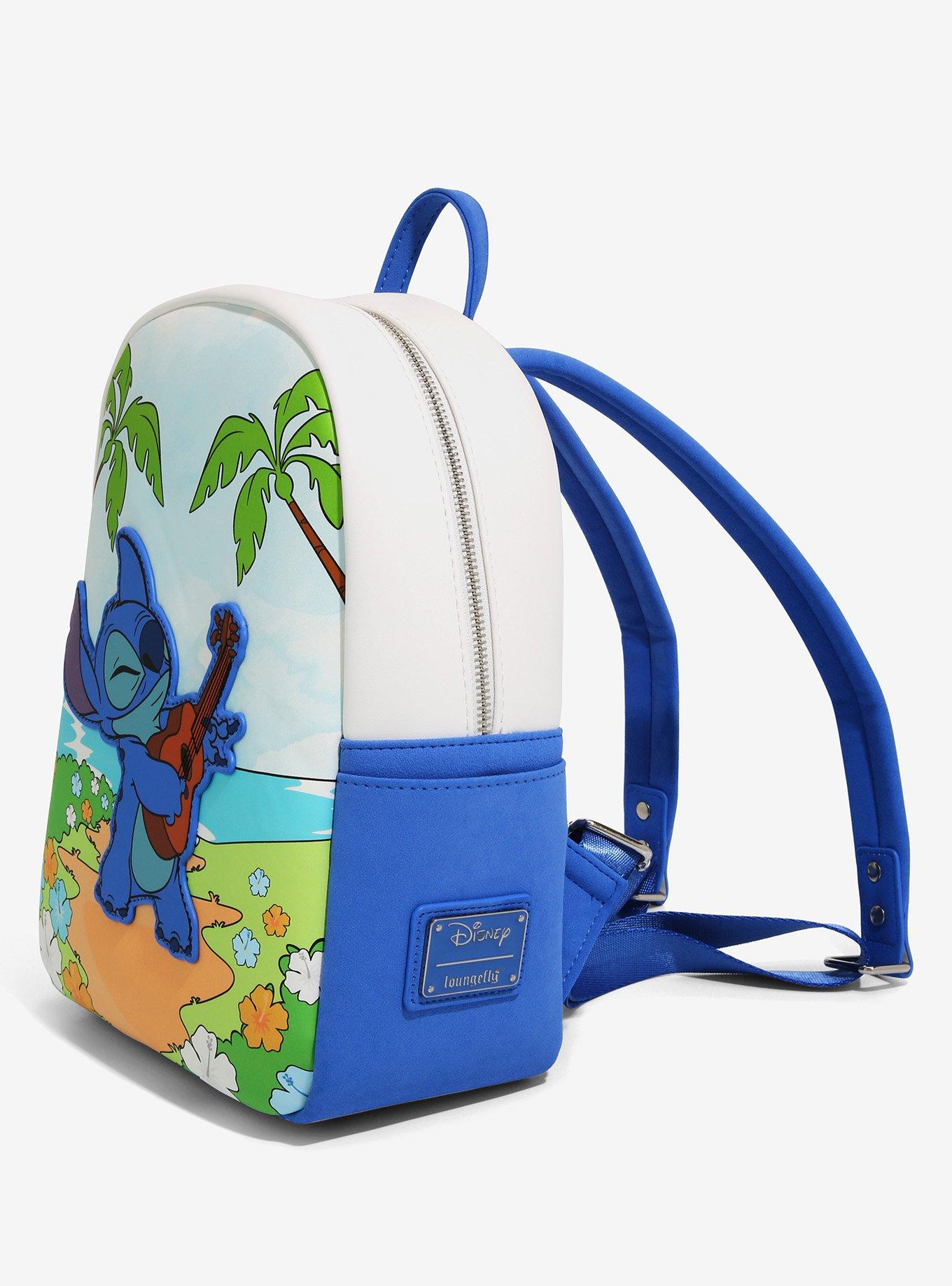 Loungefly Disney Lilo & Stitch Stitch with Ukulele Mini Backpack - BoxLunch Exclusive, , alternate