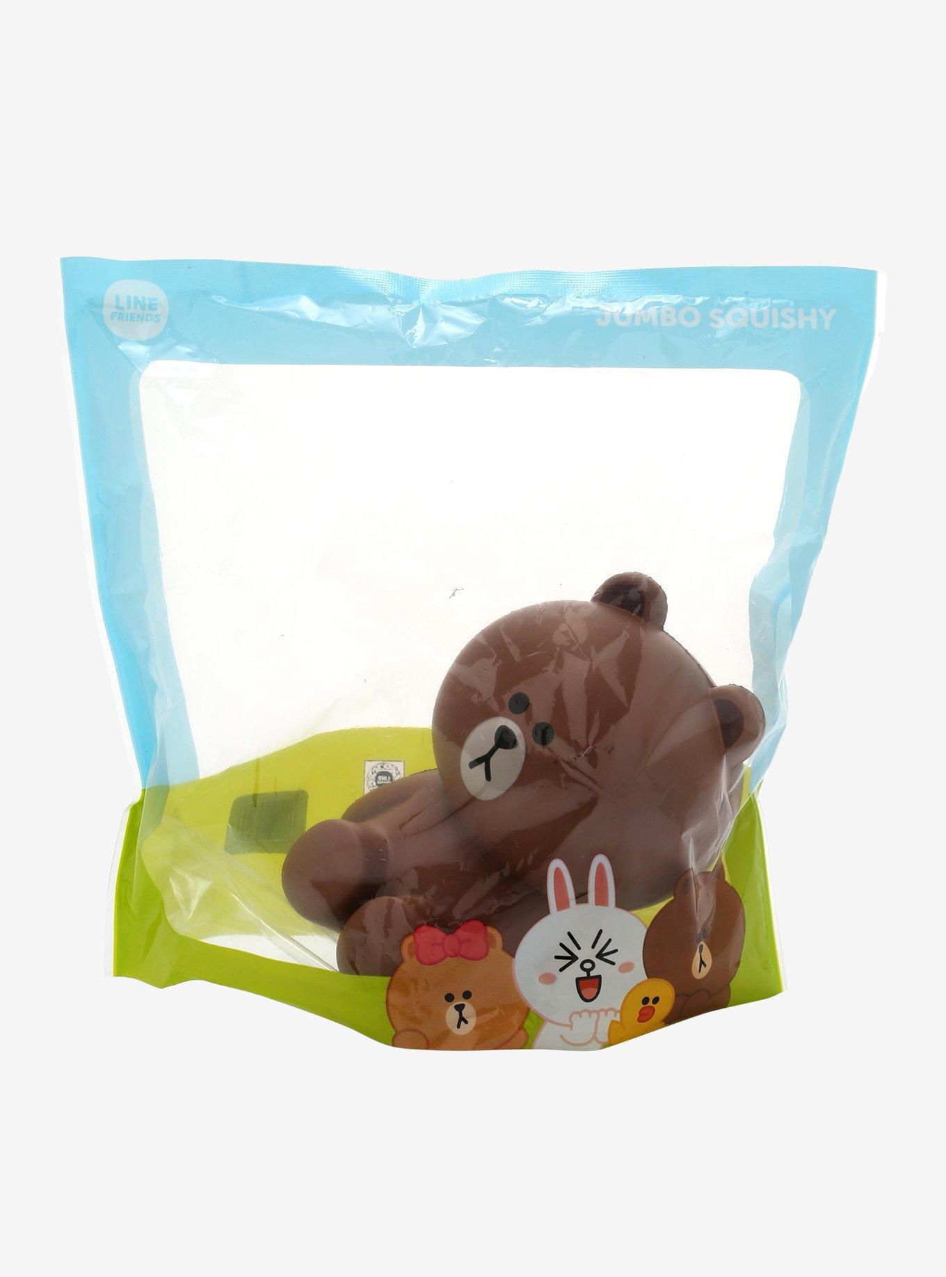Line Friends Brown Bear Jumbo Squishy, , alternate
