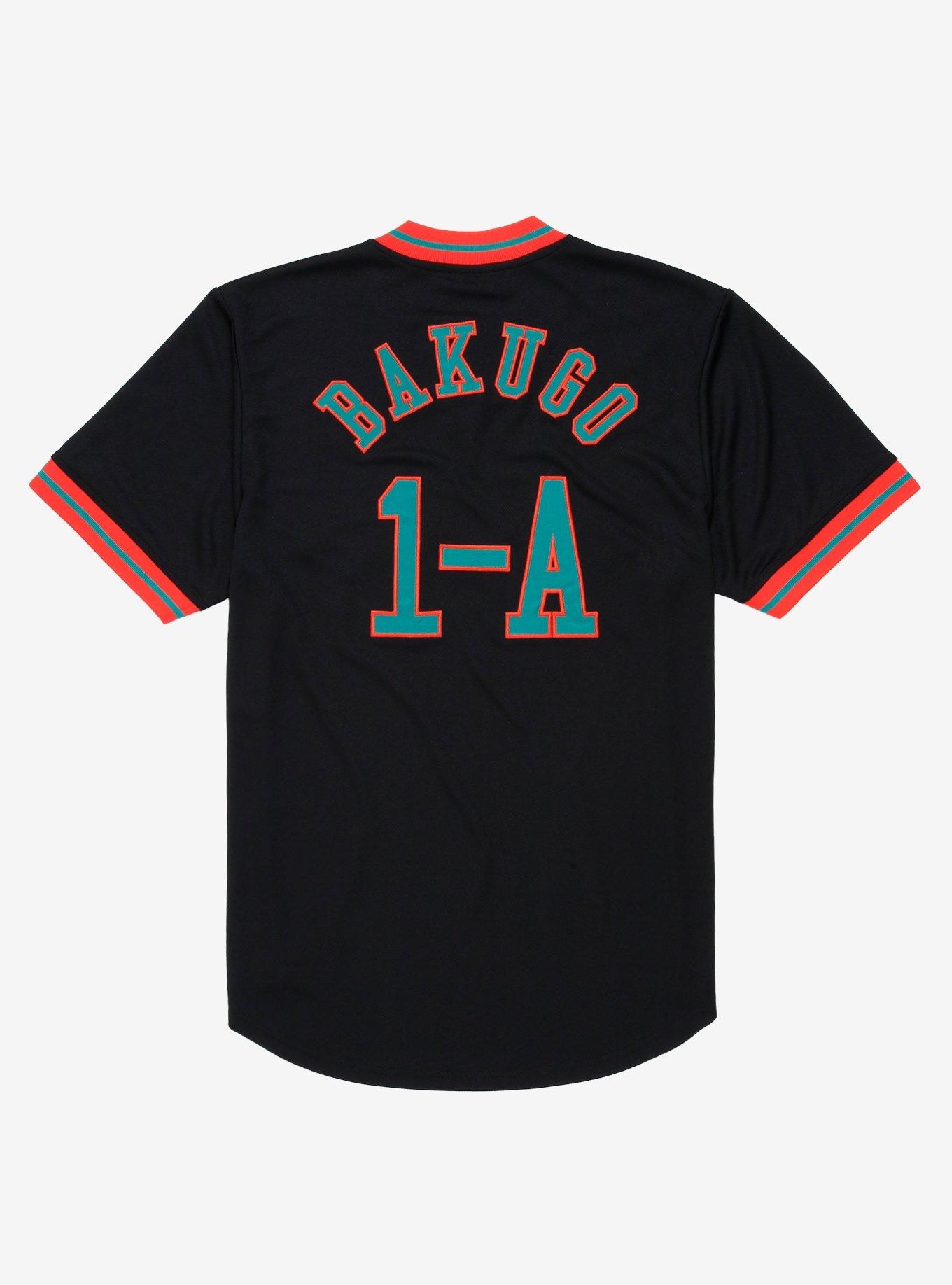 My Hero Academia Bakugo Baseball Jersey, MULTI, alternate