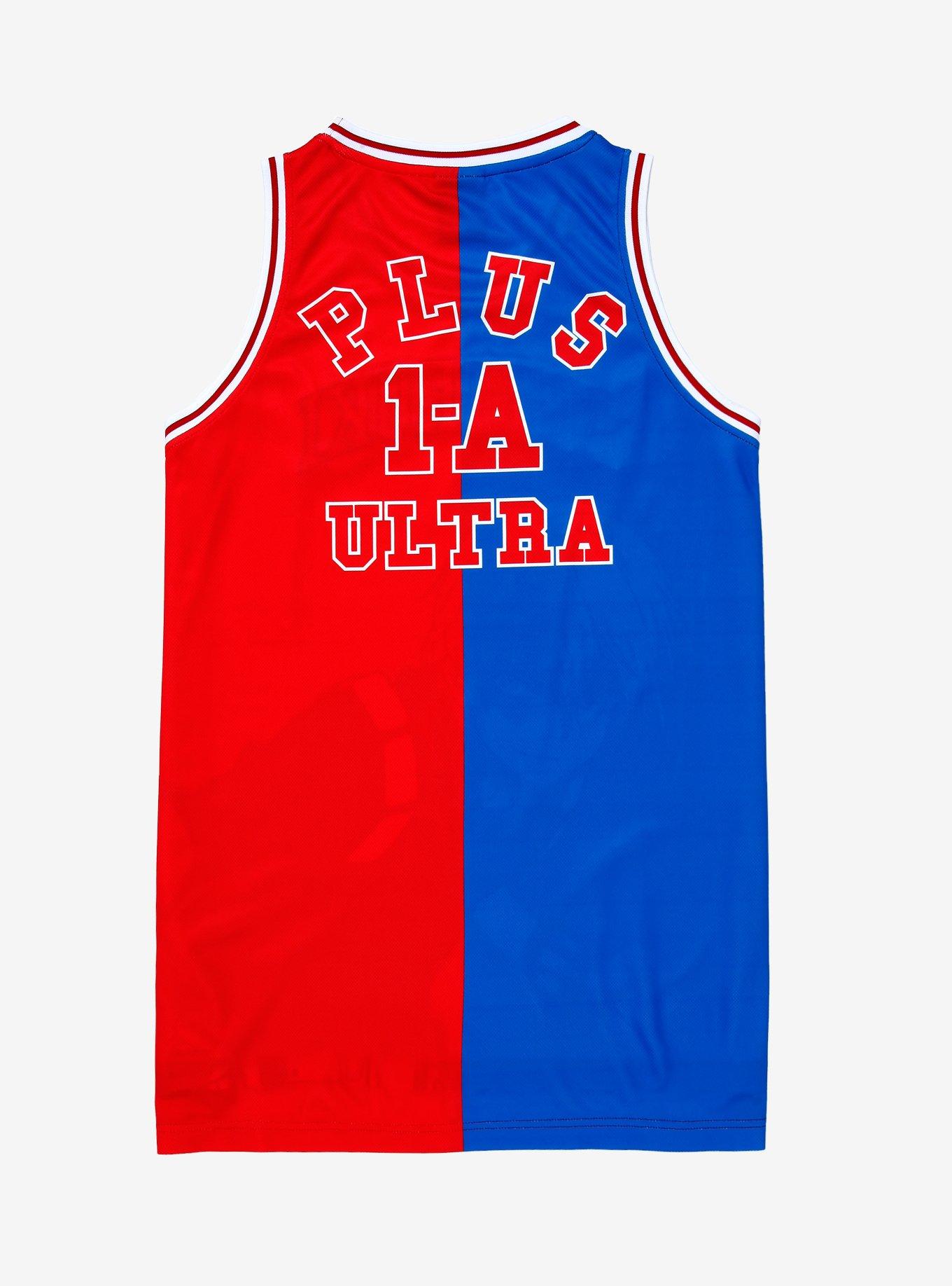 My Hero Academia Todoroki Split Basketball Jersey, MULTI, alternate