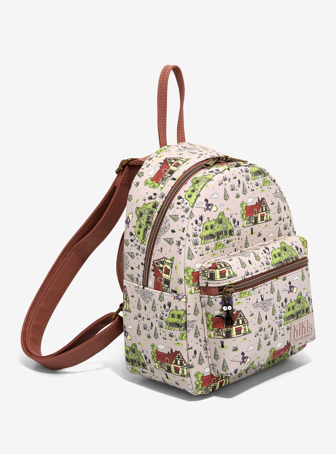 Studio Ghibli Kiki's Delivery Service Map Mini Backpack, , alternate