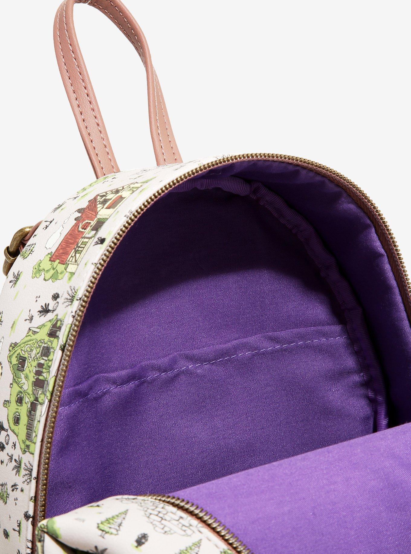 Studio Ghibli Kiki's Delivery Service Map Mini Backpack, , alternate