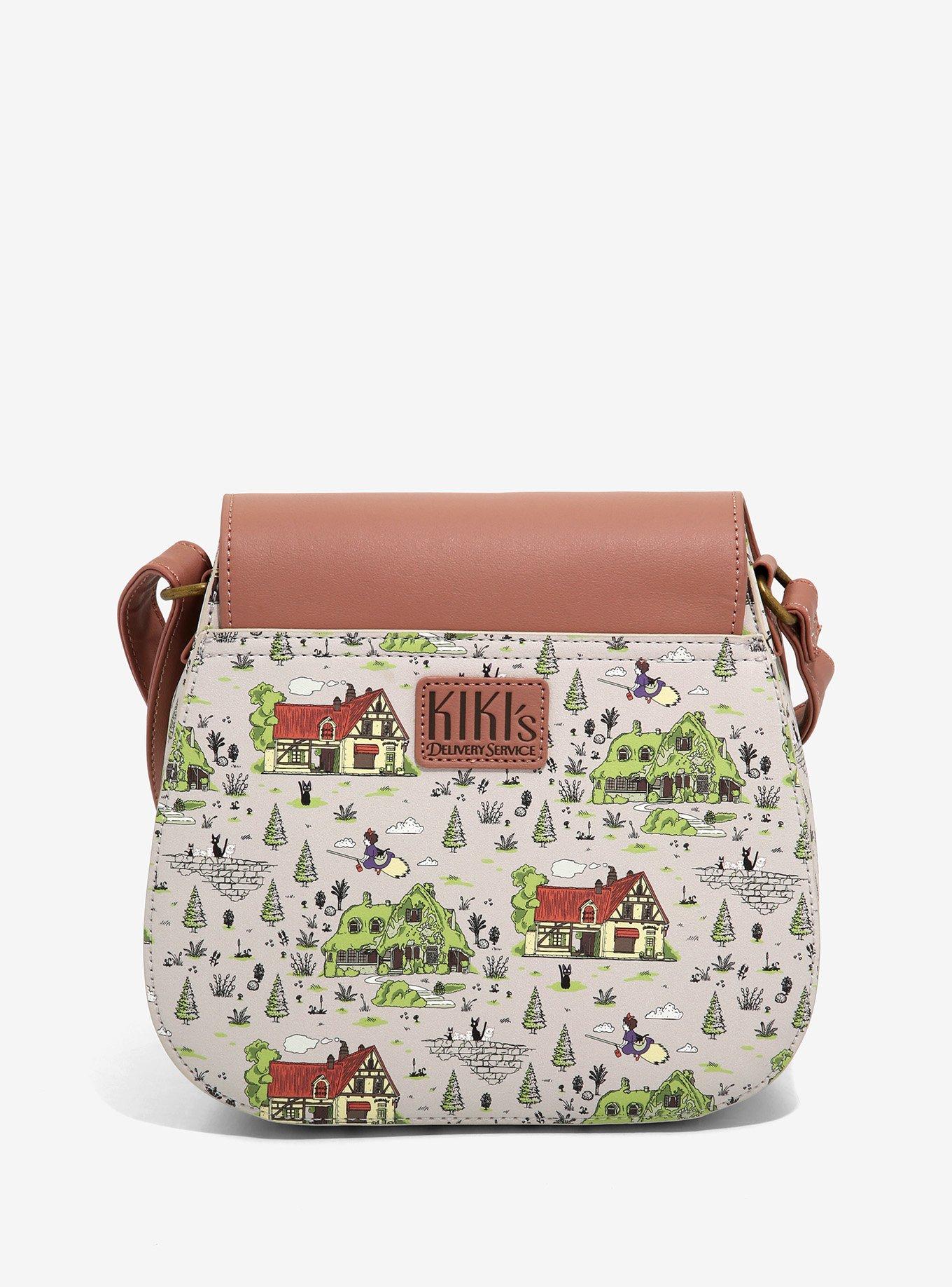 Studio Ghibli Kiki's Delivery Service Map Crossbody Bag, , alternate